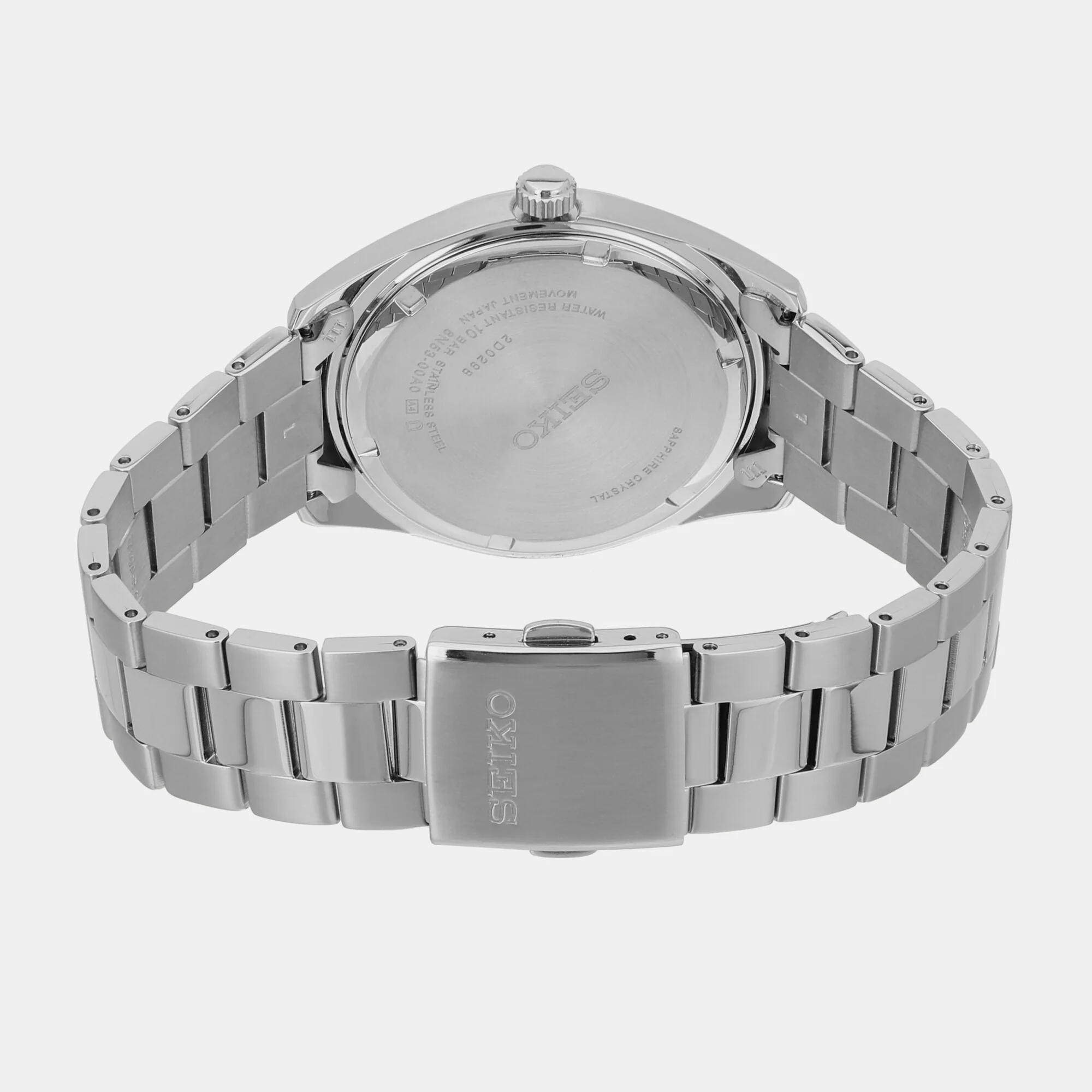 Dress Men Quartz Black Dial Analog Stainless Steel Watch SUR307P1 - Image 4