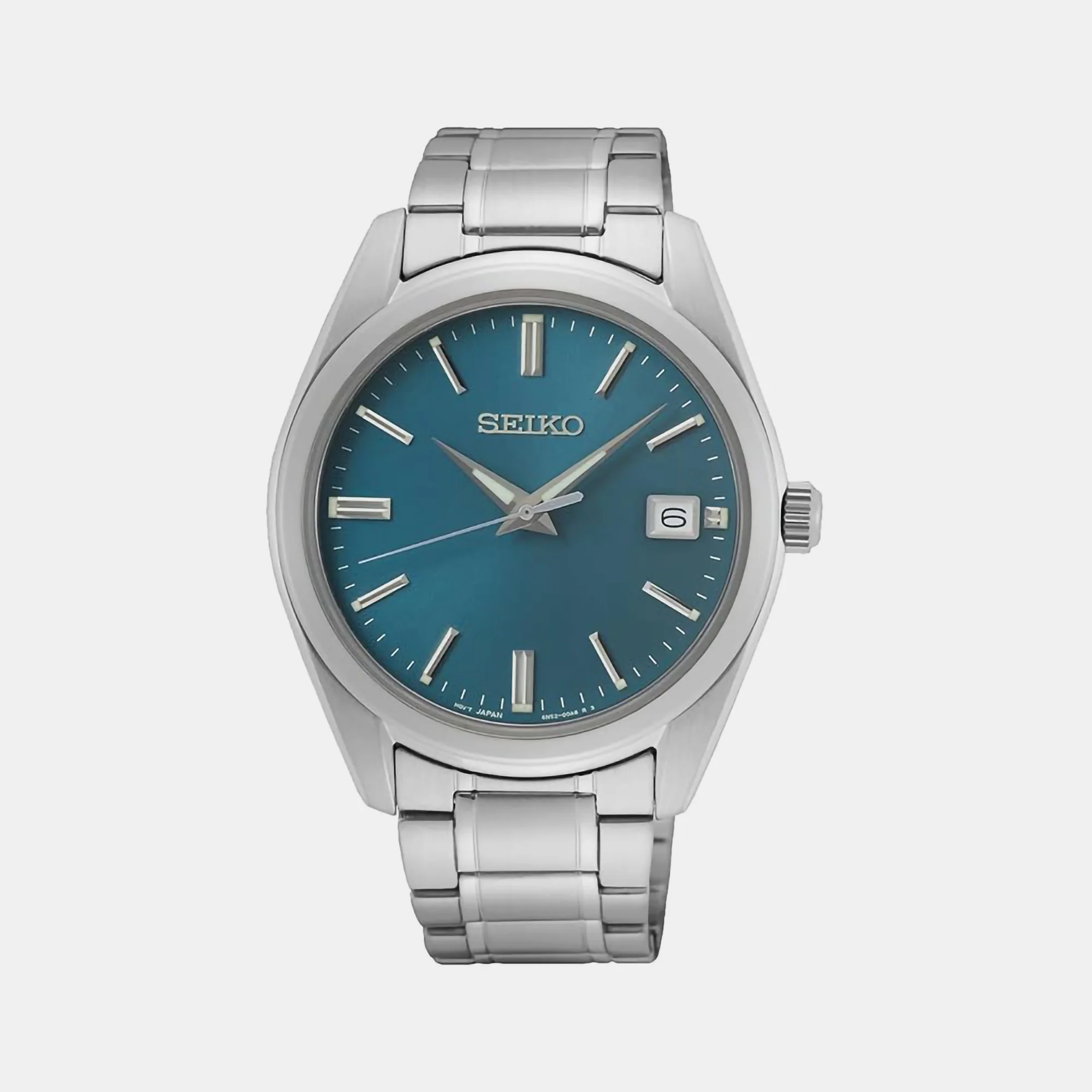 Dress Men Quartz Blue Dial Analog Stainless Steel Watch SUR525P1 - Image 2
