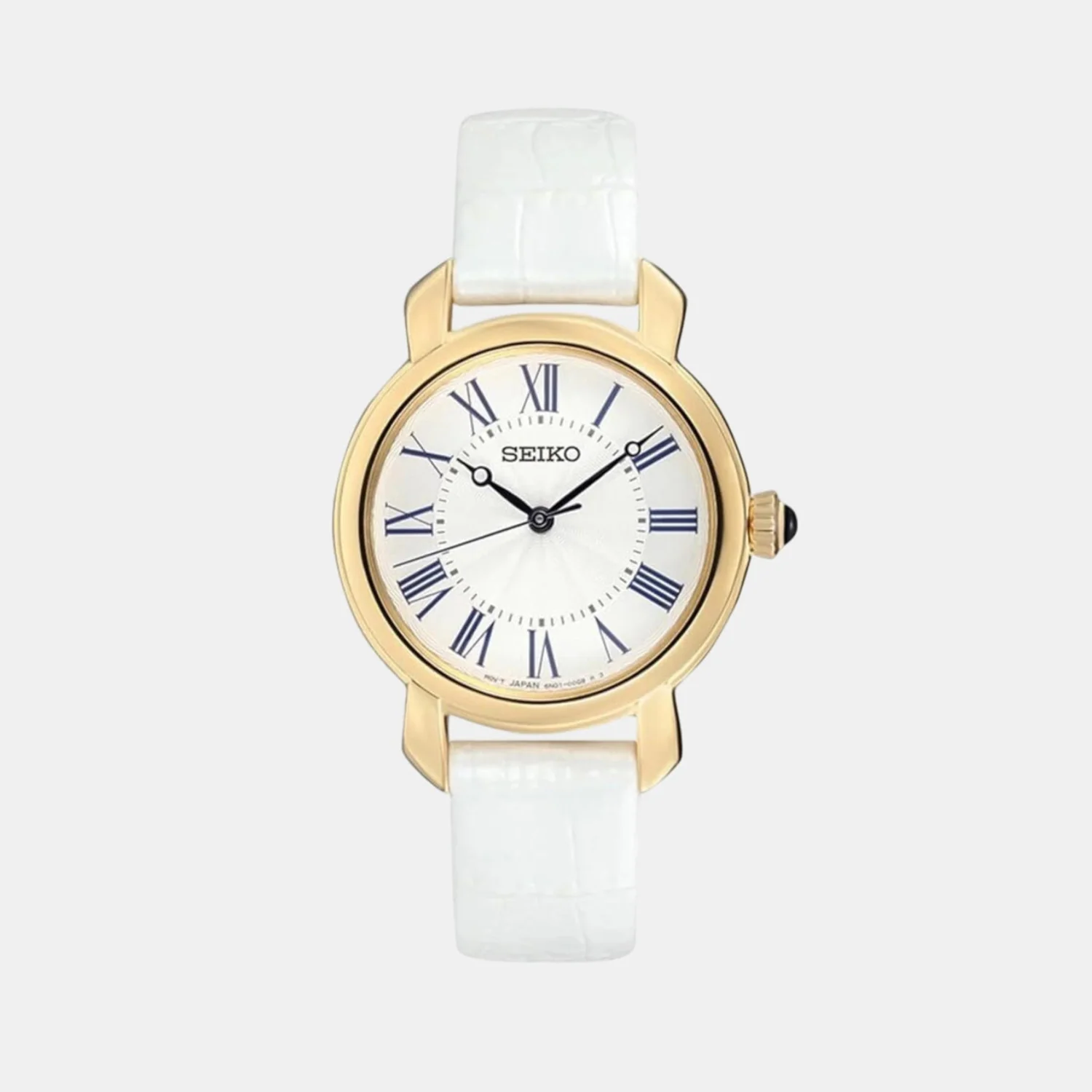 Dress Women Quartz White Dial Analog Leather Watch SUR626P2 - Image 2