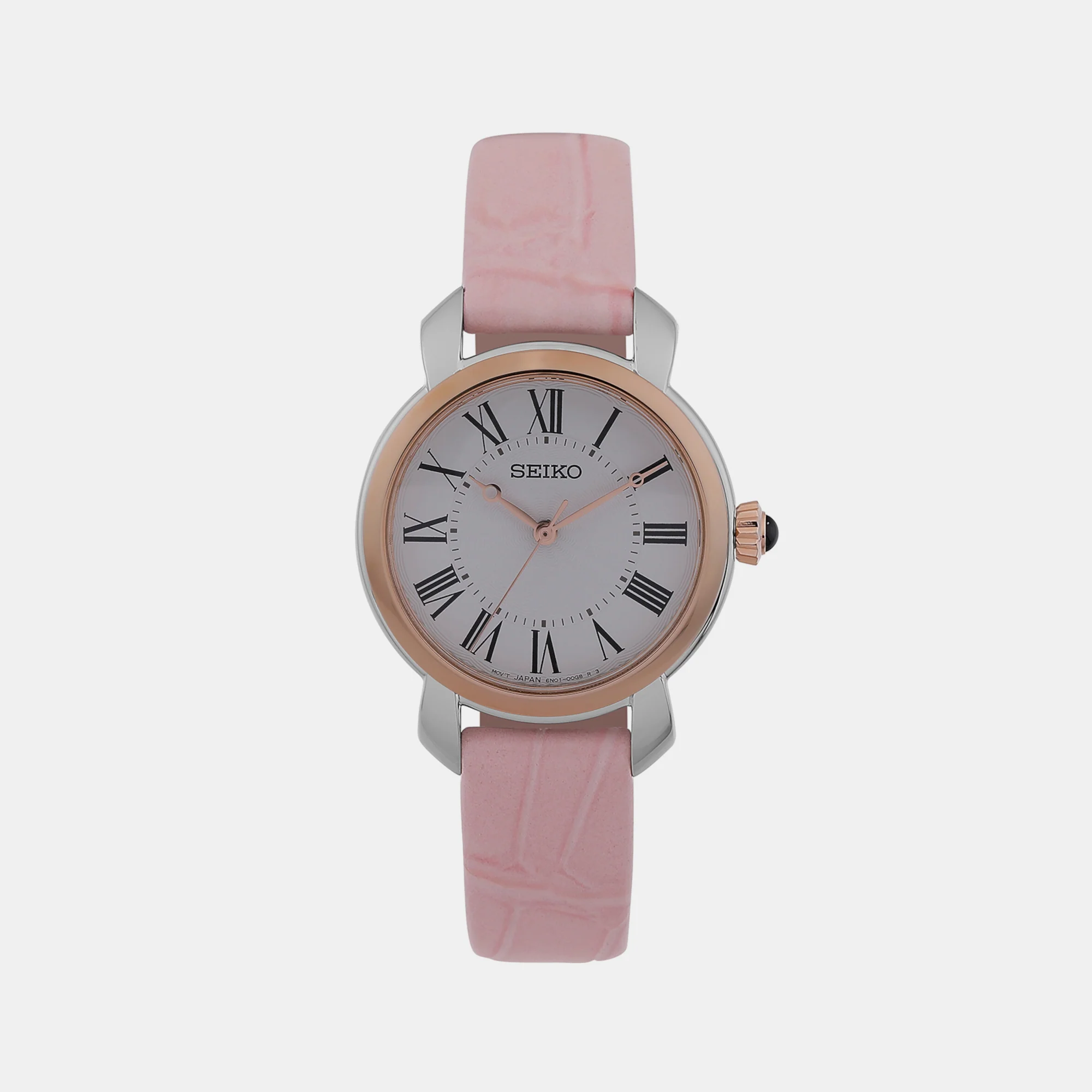 Dress Women Quartz White Dial Analog Leather Watch SUR628P2 - Image 2
