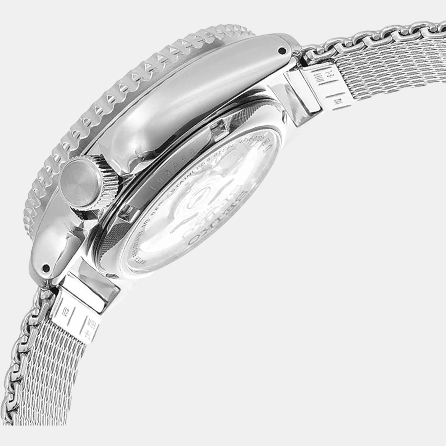 New 5 Sports Men Automatic White Dial Analog Stainless Steel Watch SRPD67K1 - Image 3