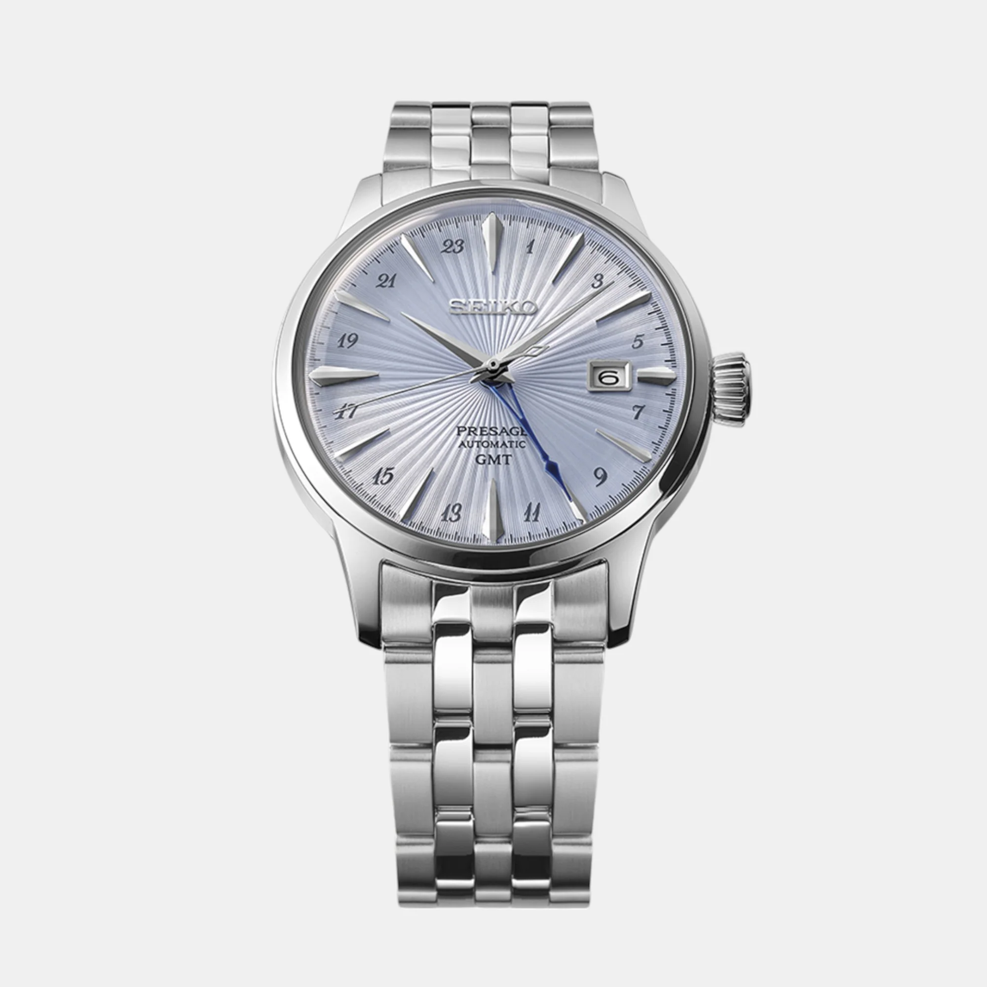 Presage Men Automatic Blue Dial Analog Stainless Steel Watch SSK037J1 - Image 3