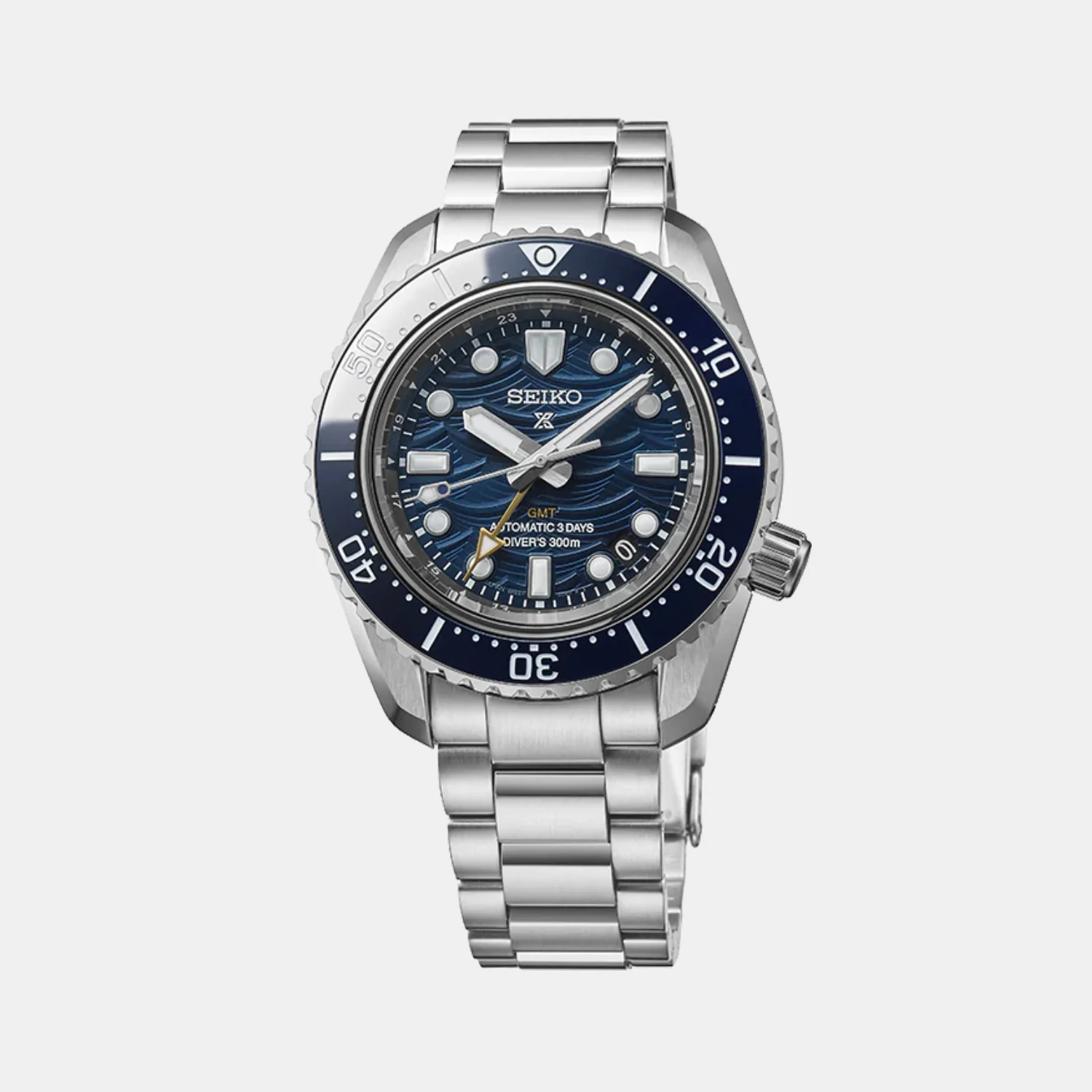 Prospex 1 968 Heritage Diver’s GMT 60th Anniversary Limited EditionMen Blue Dial Quartz Stainless Steel Watch SPB509J1 - Image 3