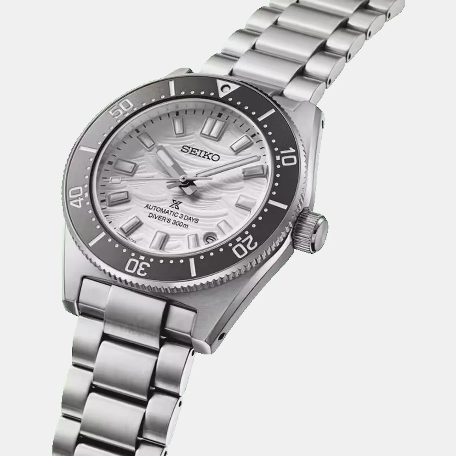 Prospex 1965 Heritage Diver's 60th Anniversary Limited Men Automatic Silver Dial Analog Stainless Steel Watch SPB511J1 - Image 2