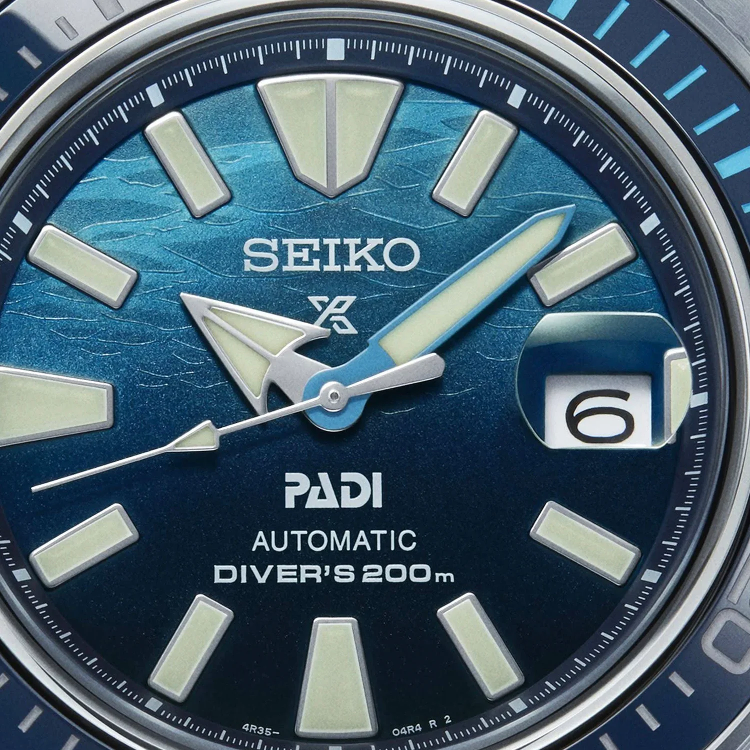 Prospex Great Blue Samurai Scuba PADI Special Edition Analog Silicone Watch SRPJ93K1 - Image 8