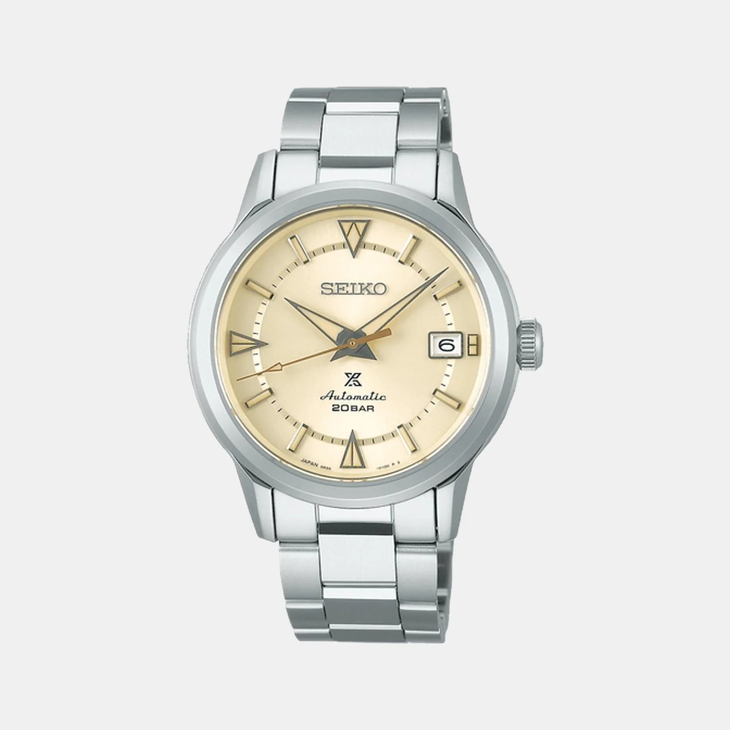 Prospex Men Automatic Beige Dial Analog Stainless Steel Watch SPB241J1 - Image 2