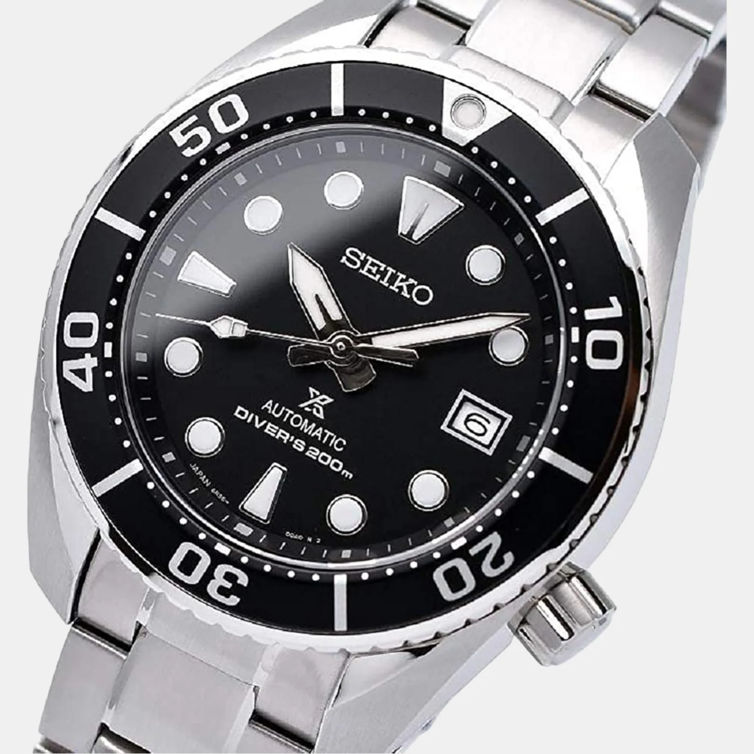 Prospex Men Automatic Black Dial Analog Stainless Steel Watch SPB101J1 - Image 3