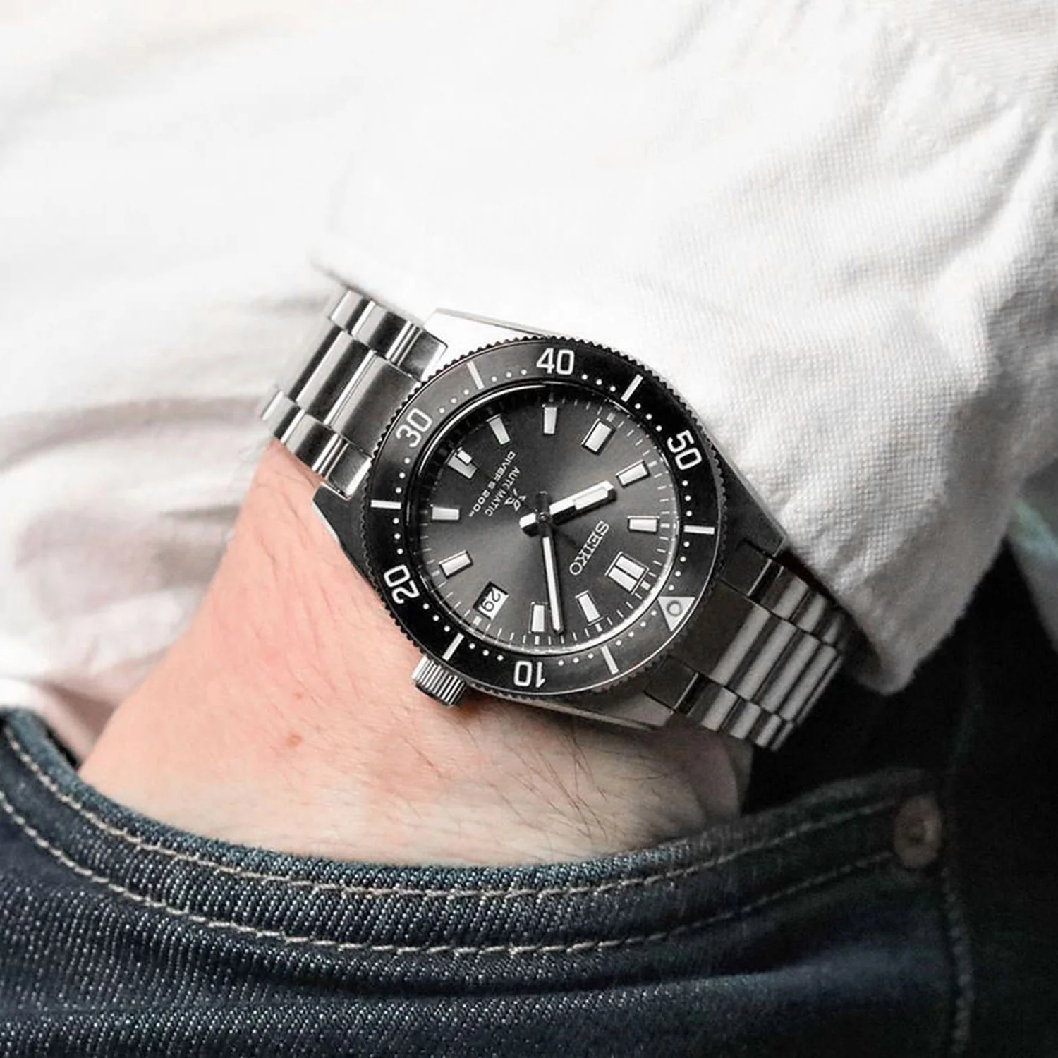 Prospex Men Automatic Black Dial Analog Stainless Steel Watch SPB143J1 - Image 12