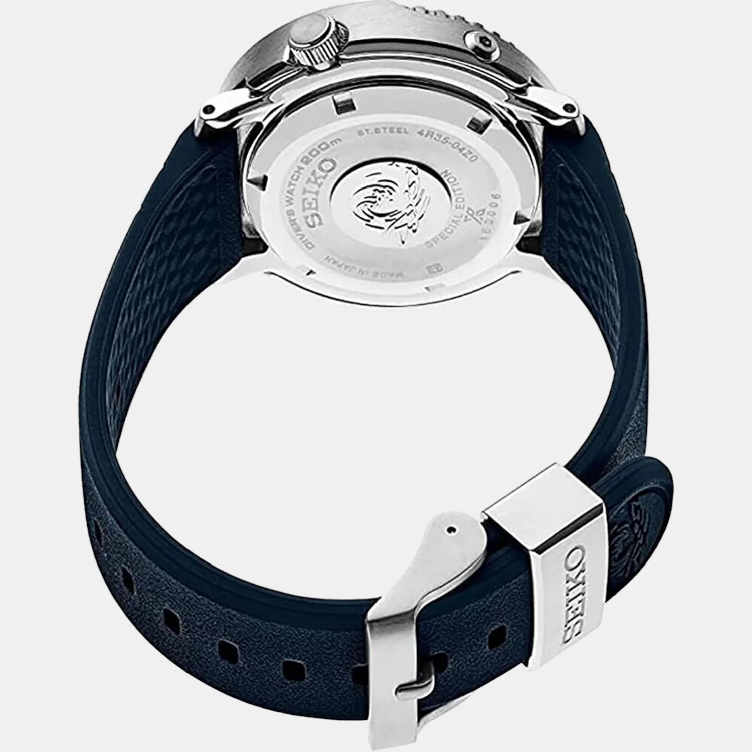 Prospex Men Automatic Blue Dial Analog Silicone Watch SRPH77K1 - Image 2