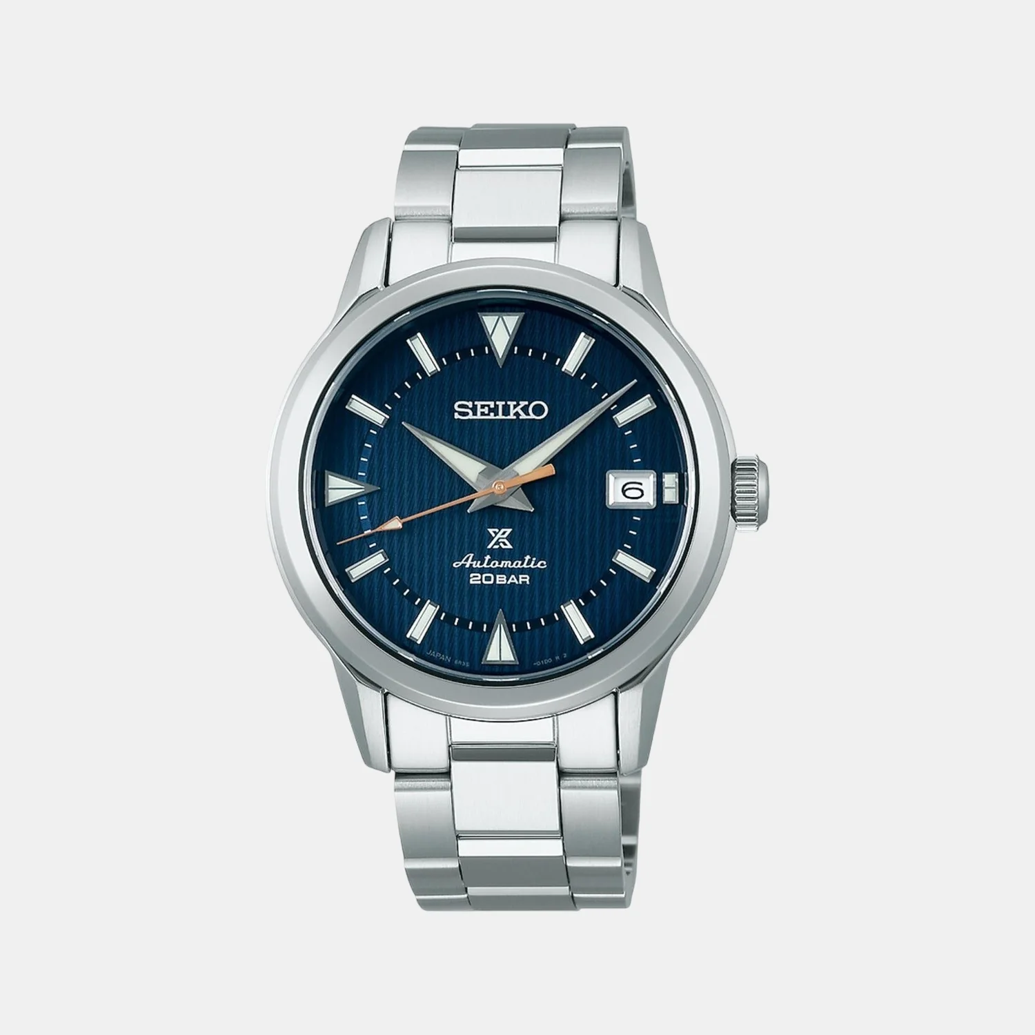 Prospex Men Automatic Blue Dial Analog Stainless Steel Watch SPB249J1