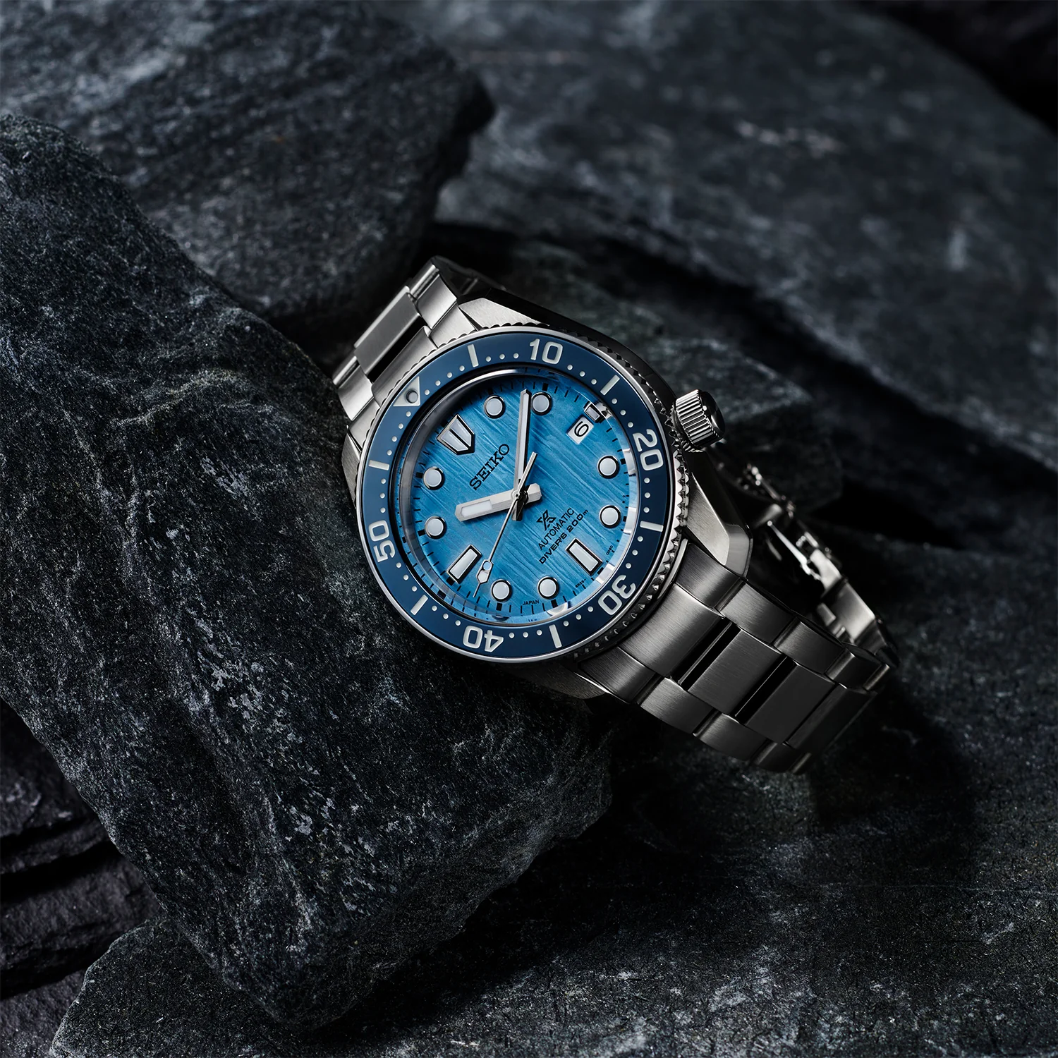 Prospex Men Automatic Blue Dial Analog Stainless Steel Watch SPB299J1 - Image 3