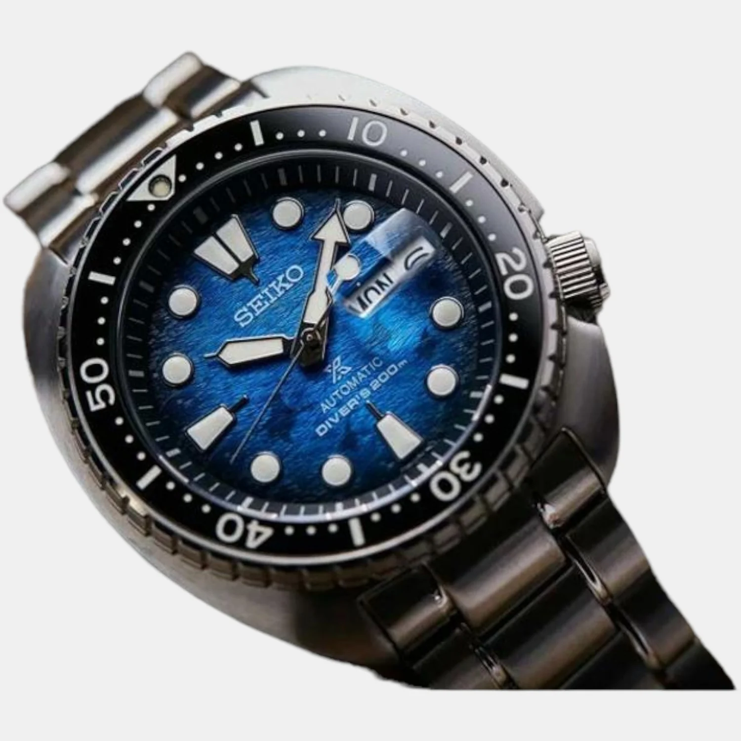 Prospex Men Automatic Blue Dial Analog Stainless Steel Watch SRPE39K1 - Image 3