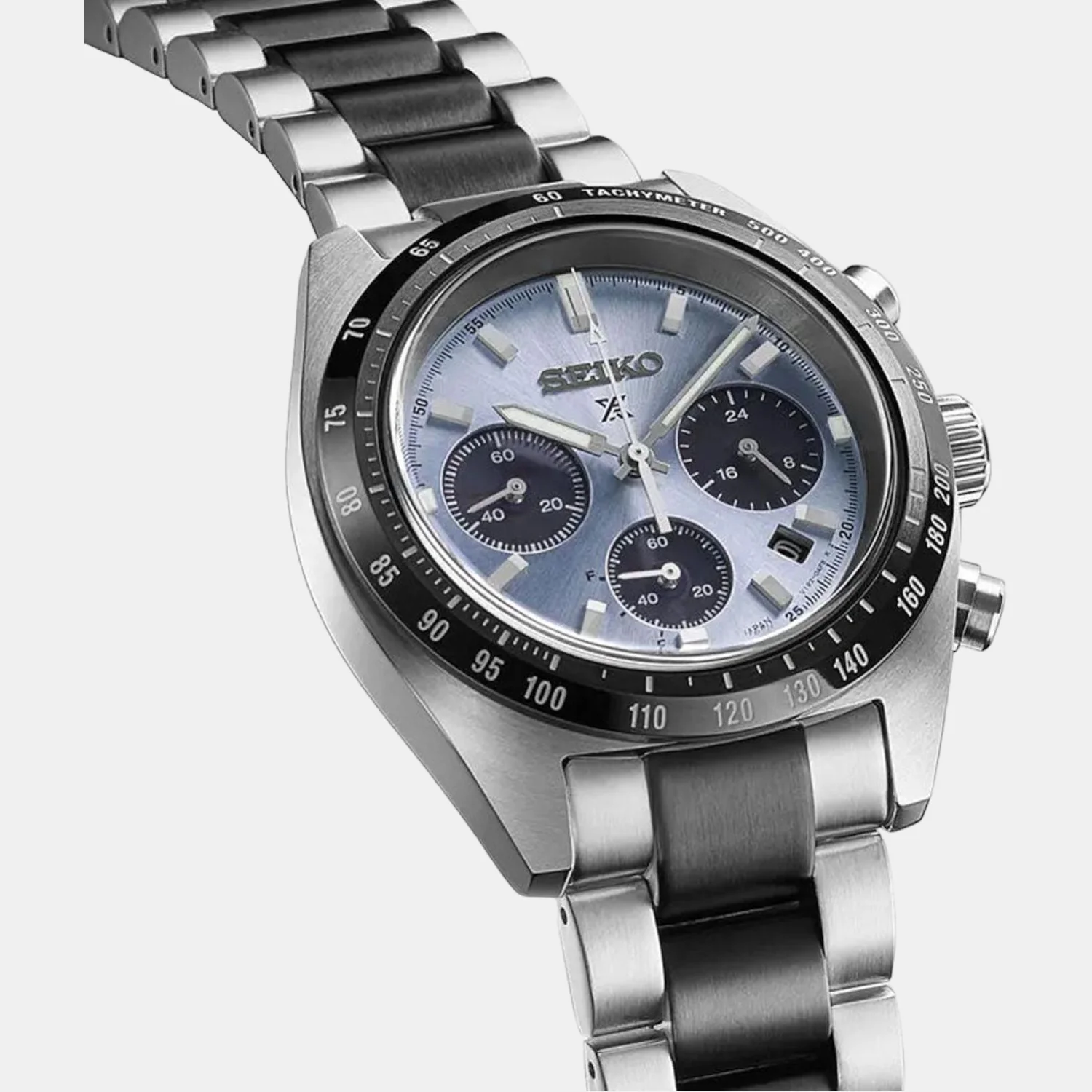 Prospex Men Automatic Blue Dial Chronograph Stainless Steel Watch SSC909P1 - Image 2