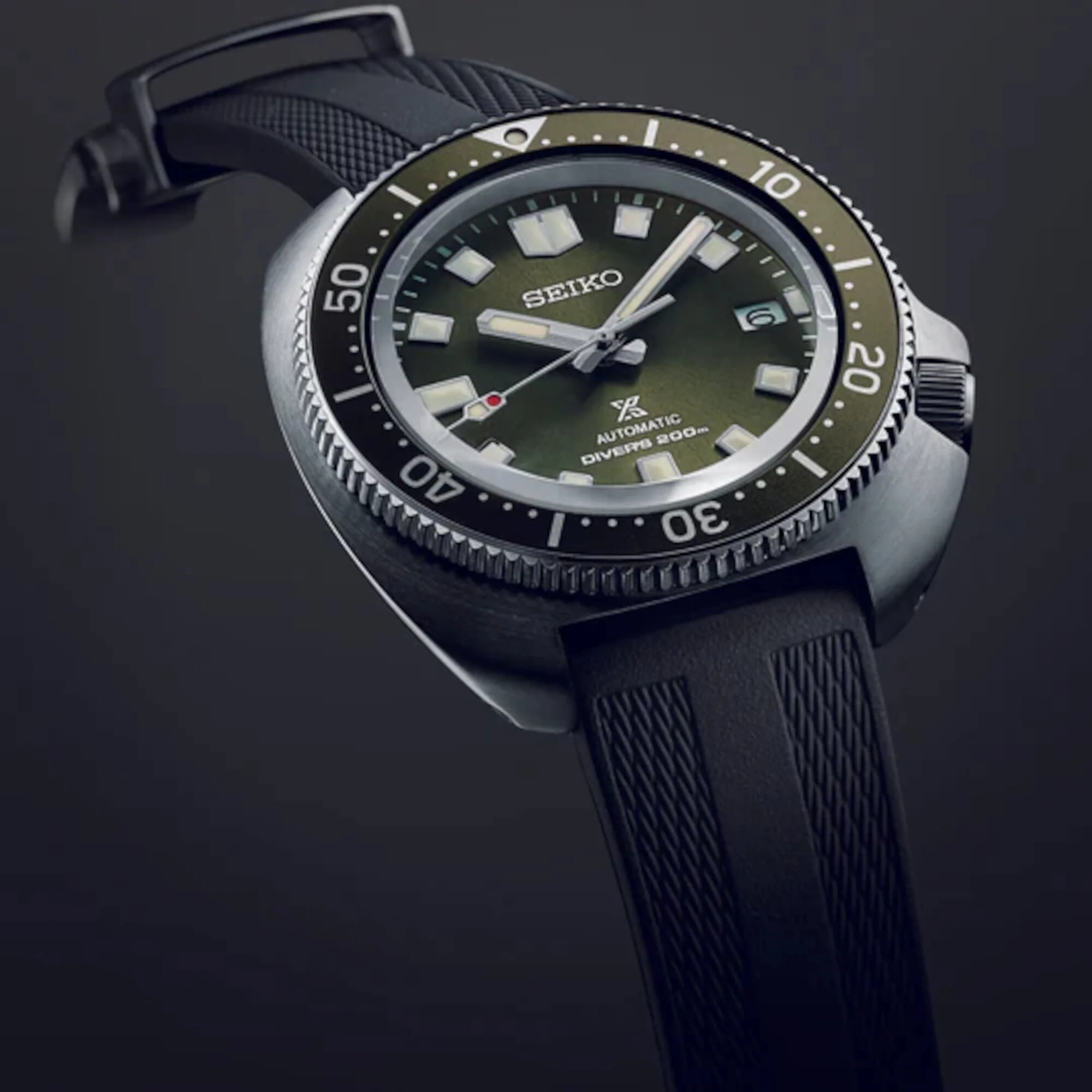 Prospex Men Automatic Green Dial Analog Silicone Watch SPB153J1 - Image 4
