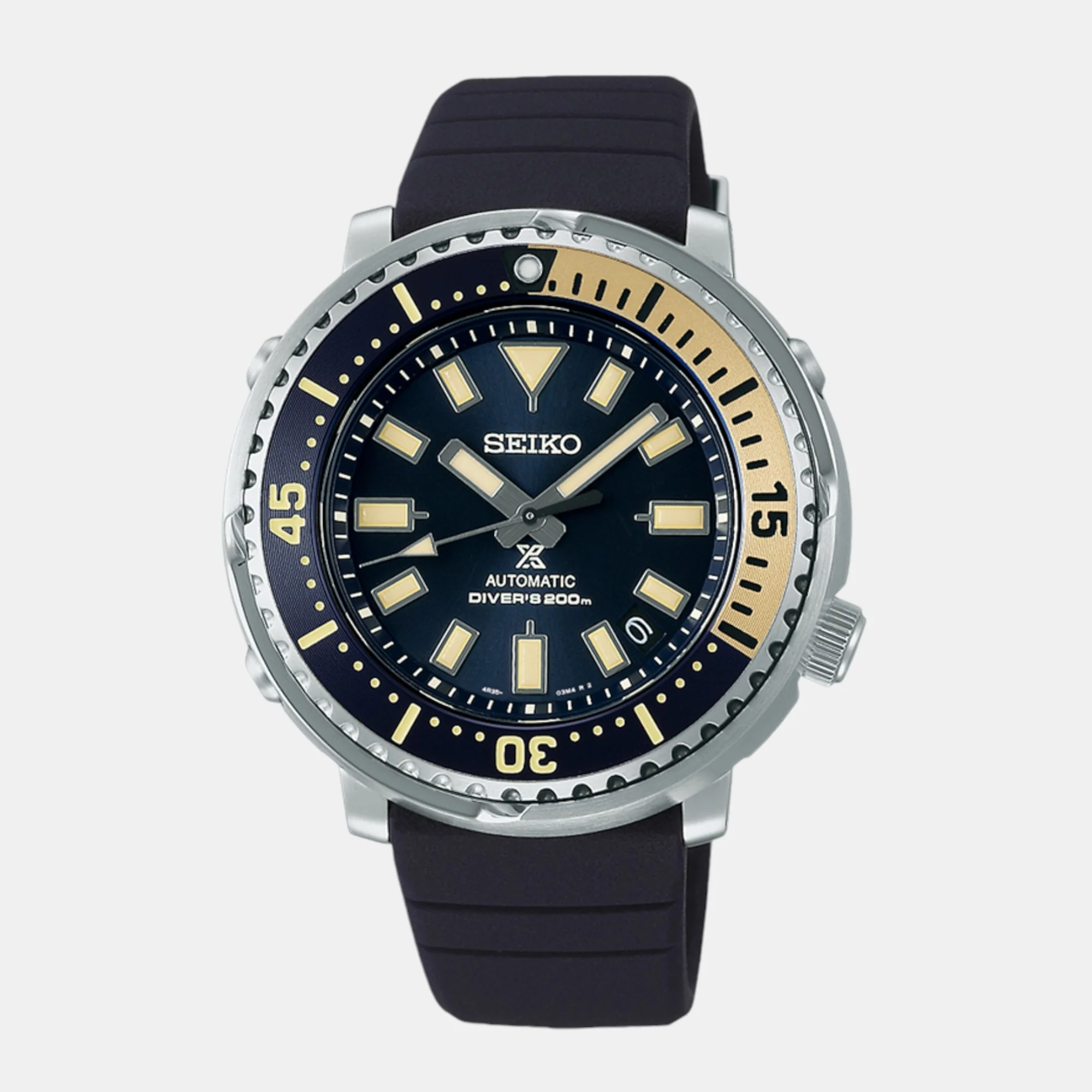 Prospex Men Automatic Navy Blue Dial Analog Silicone Watch SRPF81K1