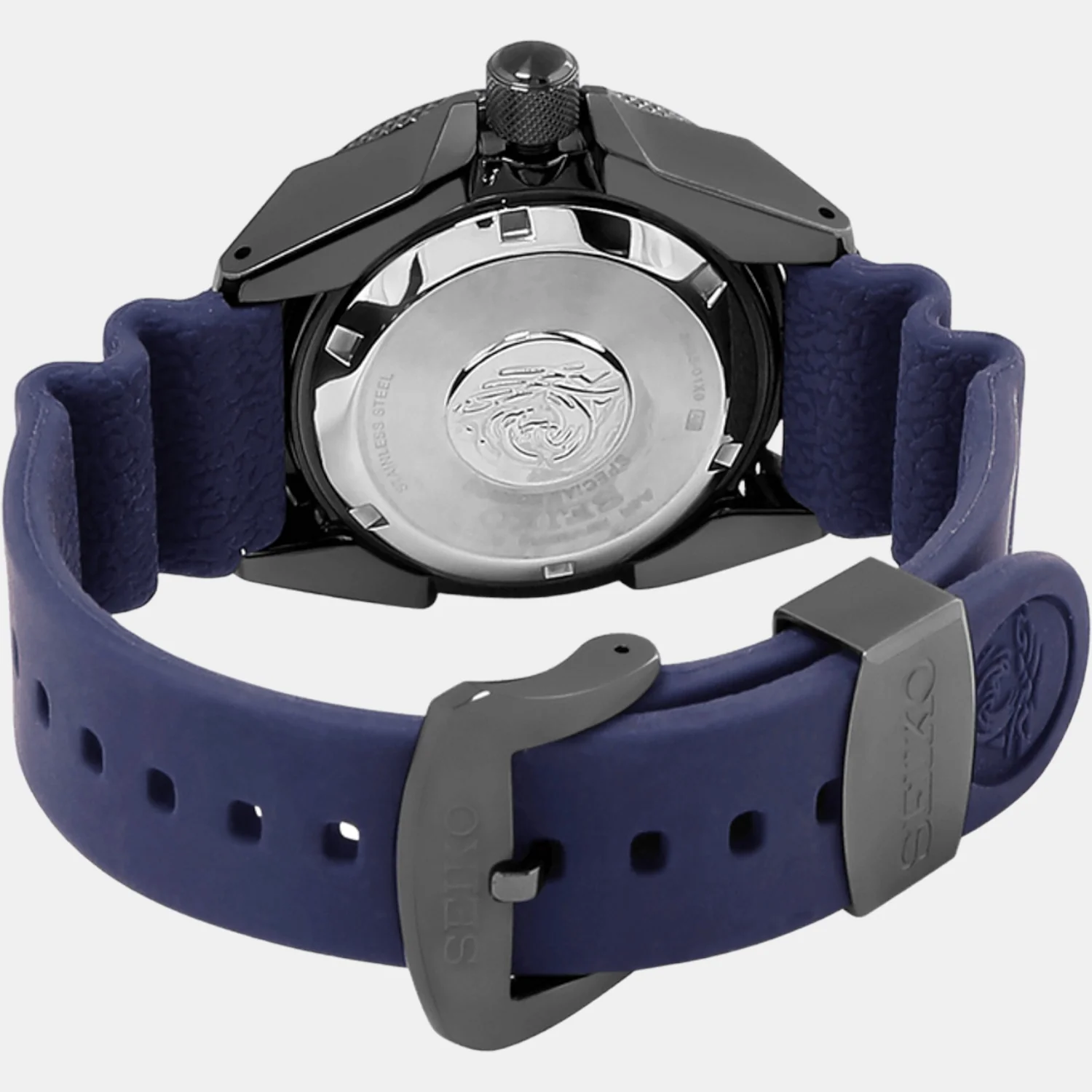 Prospex Men Mechanical Blue Dial Analog Silicone Watch SRPD09K1 - Image 4