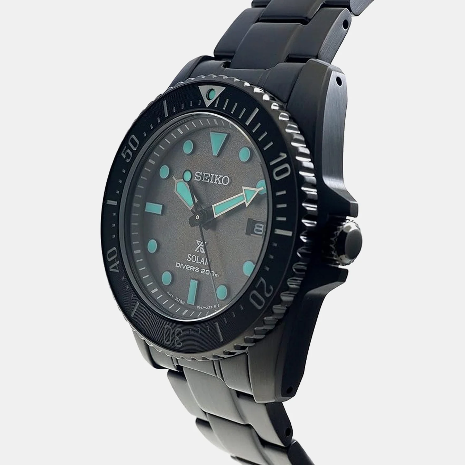 Prospex Men Solar Black Dial Analog Stainless Steel Watch SNE587P1 - Image 2