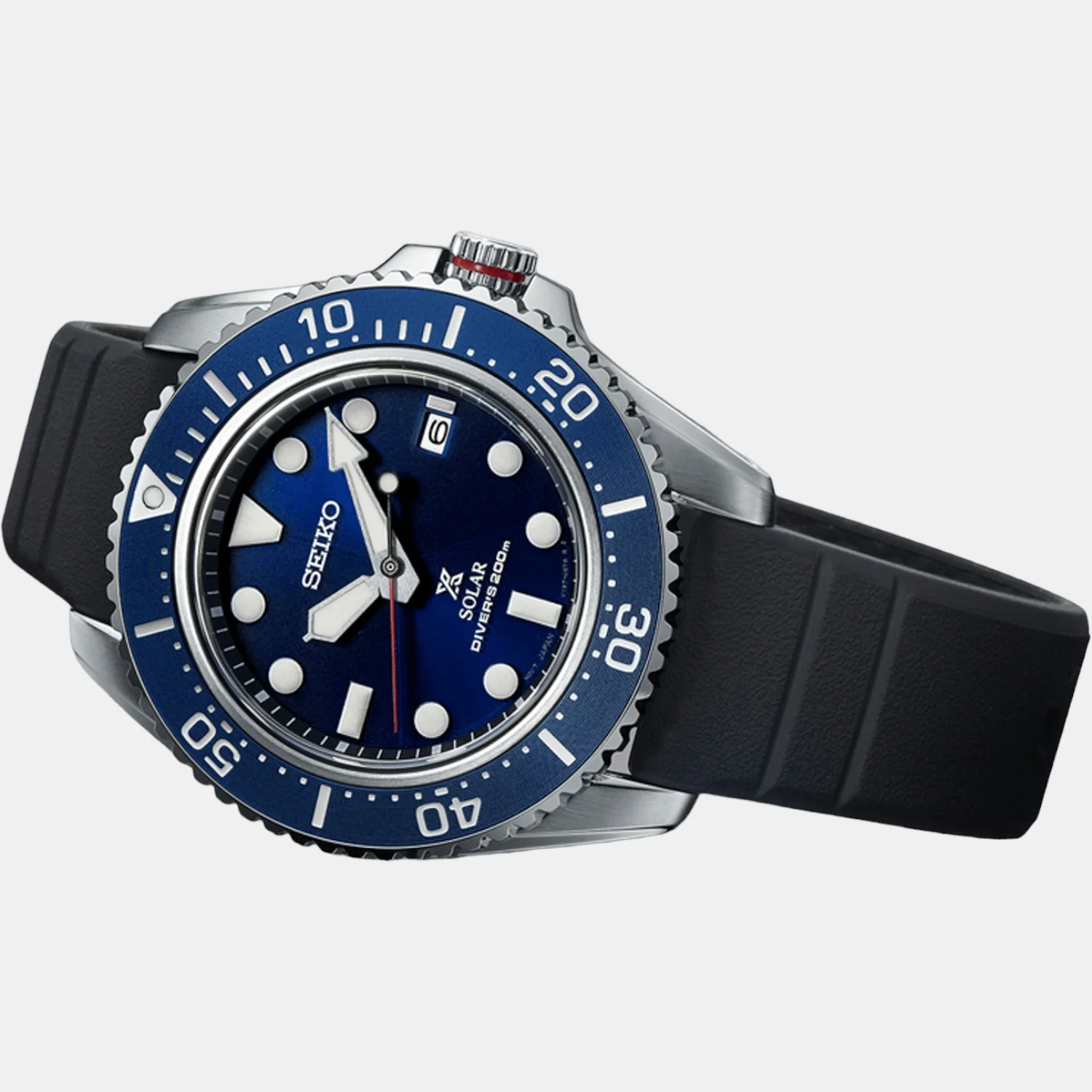 Prospex Men Solar Blue Dial Analog Silicone Watch SNE593P1 - Image 2