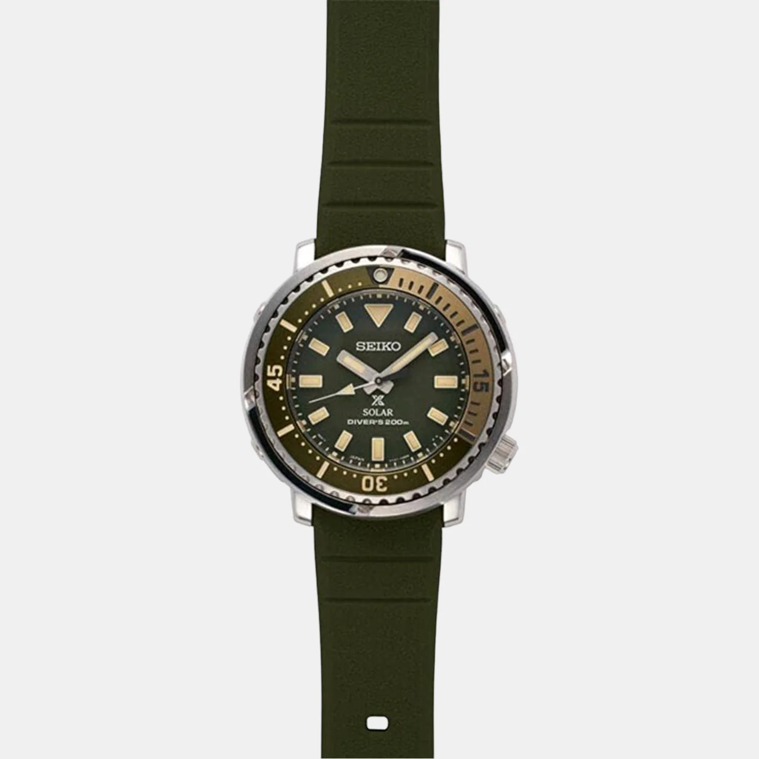 Prospex Men Solar Green Dial Analog Silicone Watch SUT405P1 - Image 4