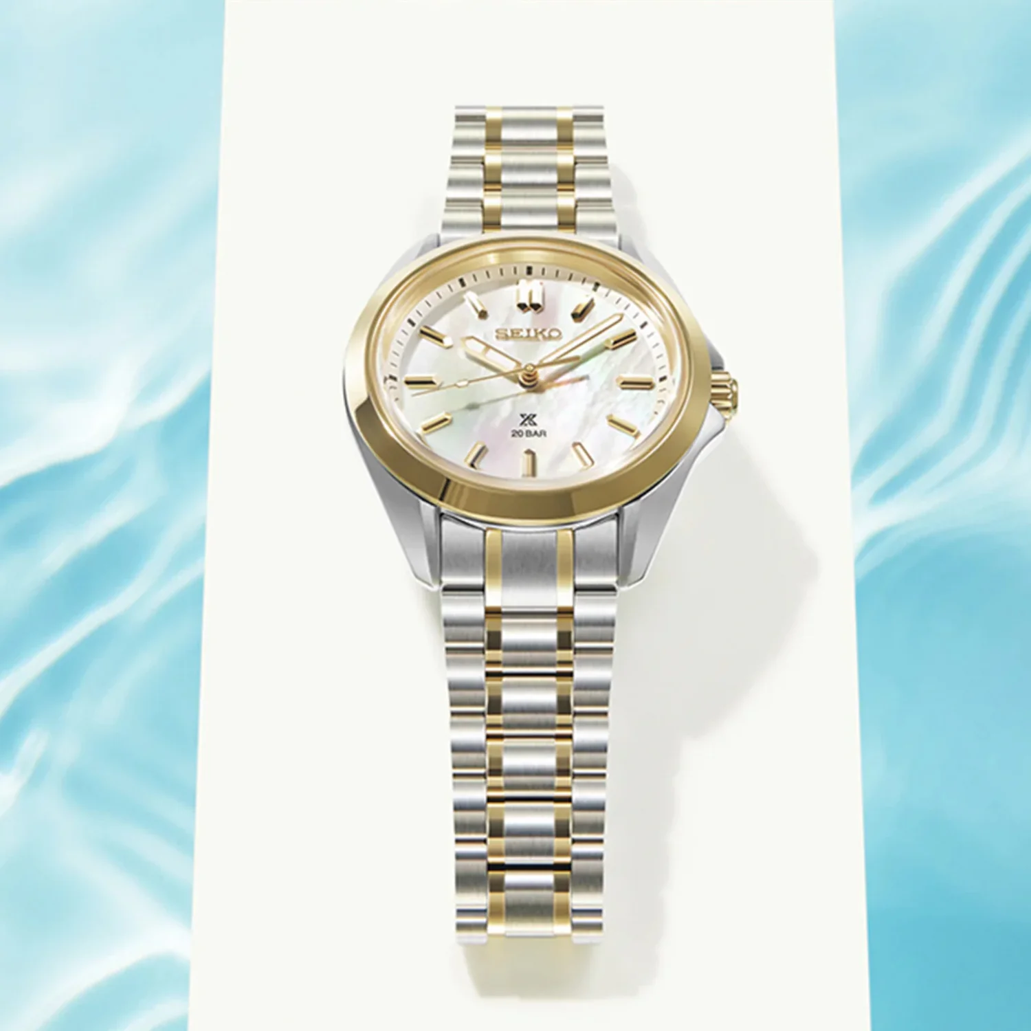 Prospex Women Quartz White Dial Analog Stainless Steel Watch SUR608J1 - Image 4