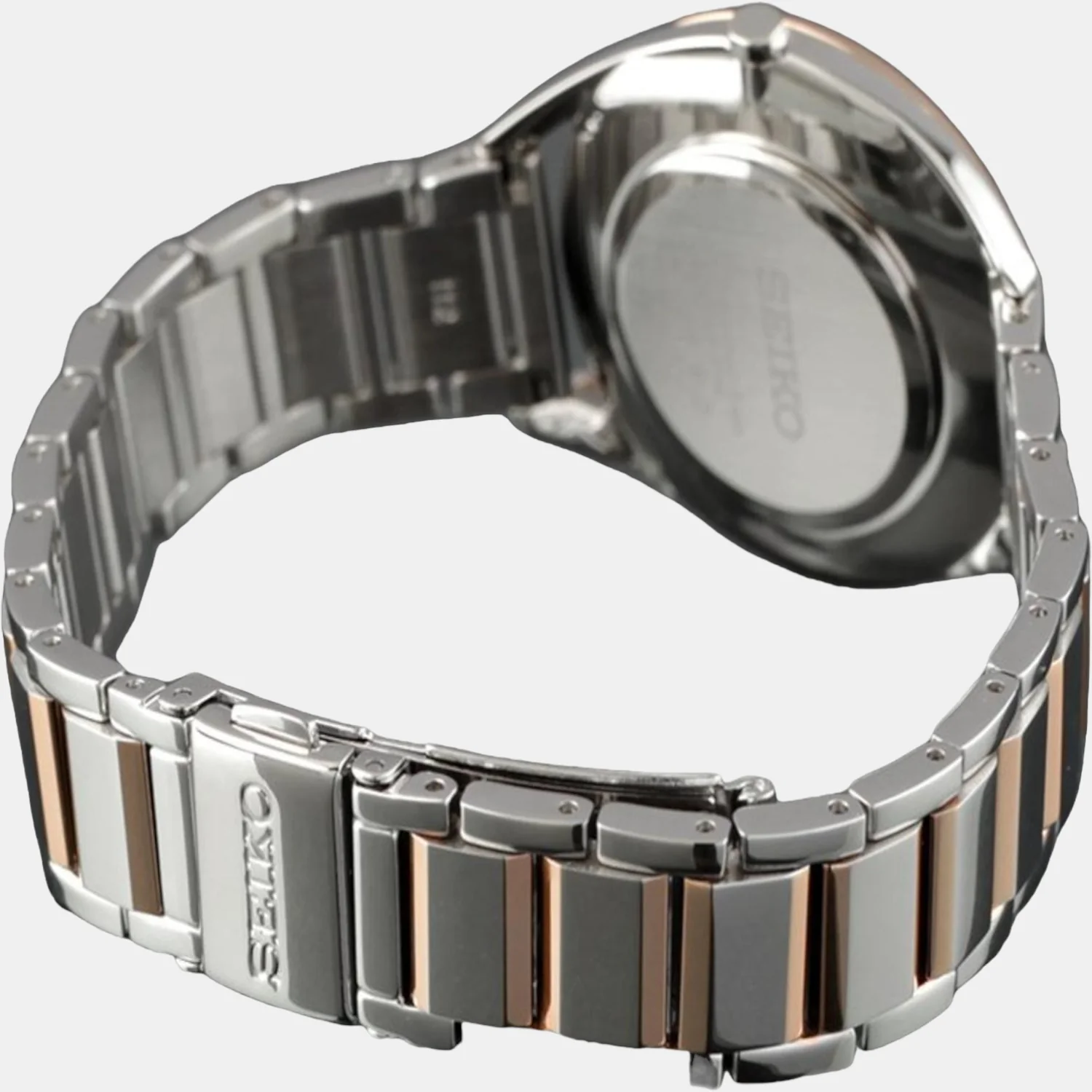 Women Quartz Blue Dial Analog Stainless Steel Watch SWR060P1 - Image 4