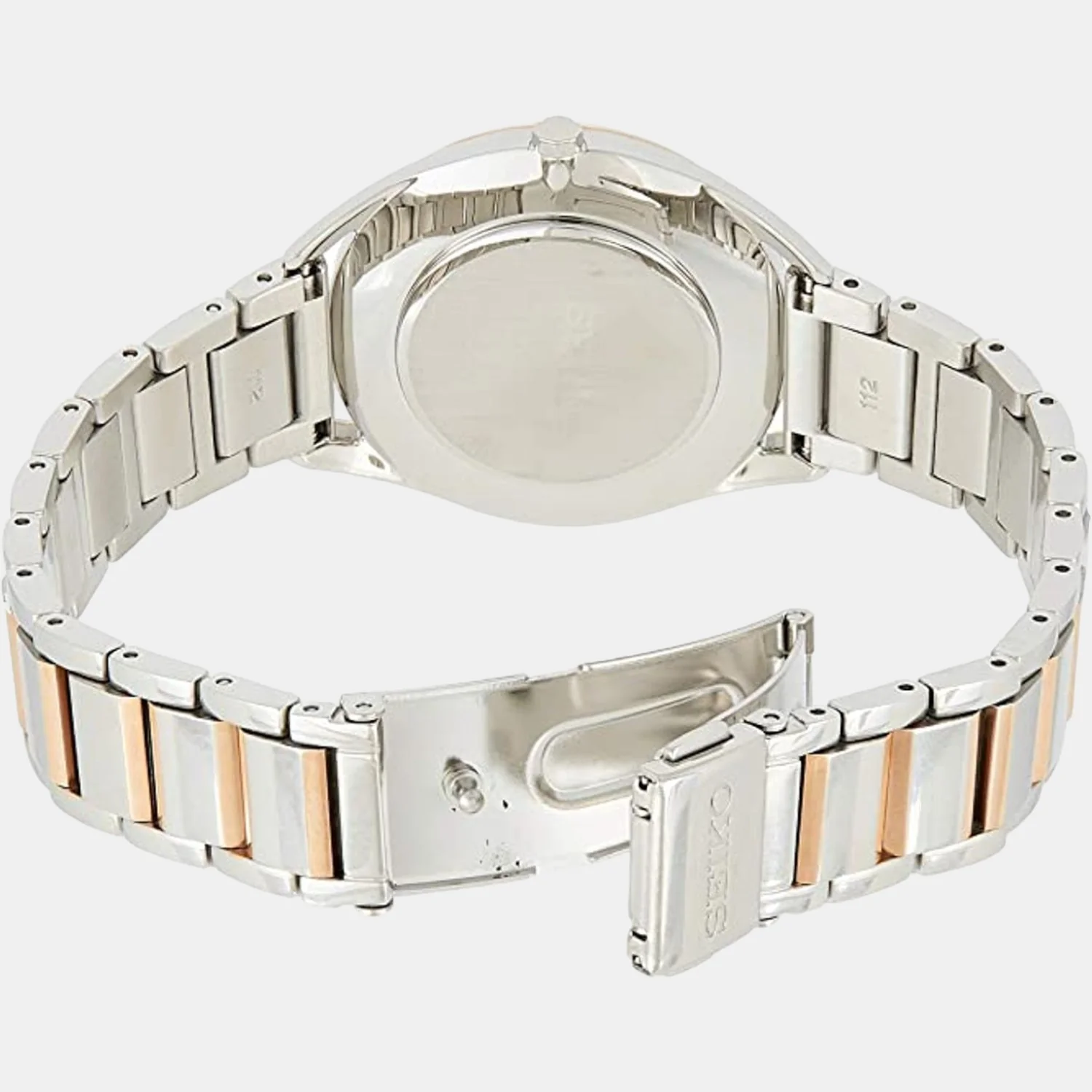 Women Quartz White Dial Analog Stainless Steel Watch SWR034P1 - Image 2