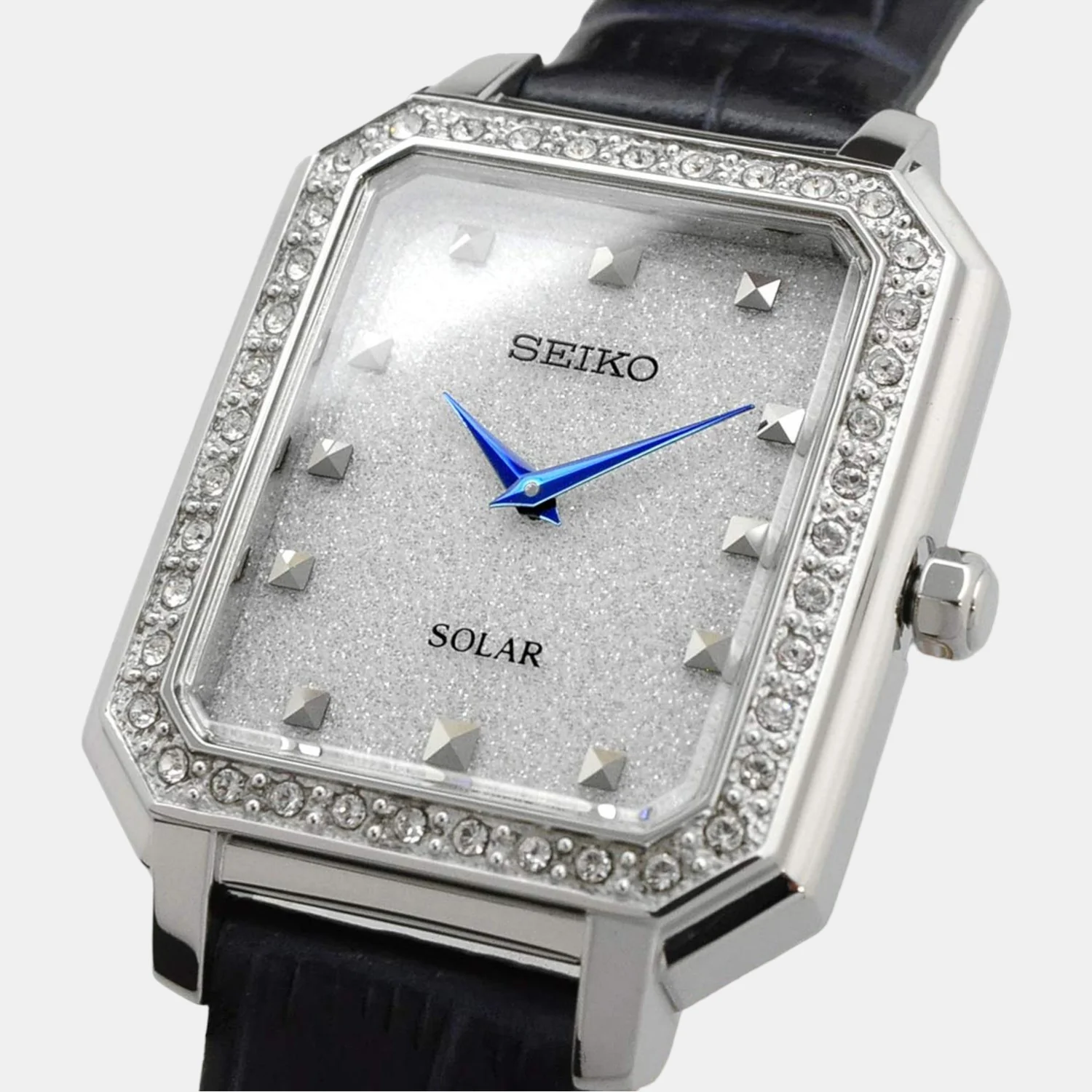 Women Solar White Dial Analog Stainless Steel Watch SUP429P1 - Image 2