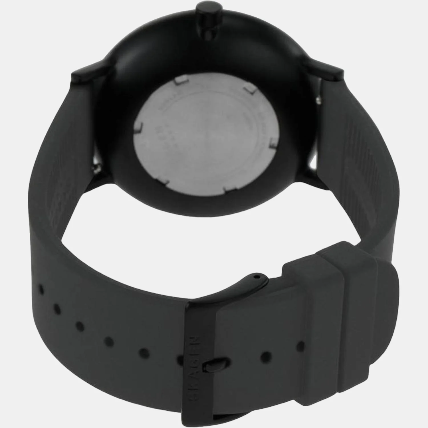Aaren Kulor Men Quartz Black Dial Analog Silicone Watch SKW6544 - Image 3