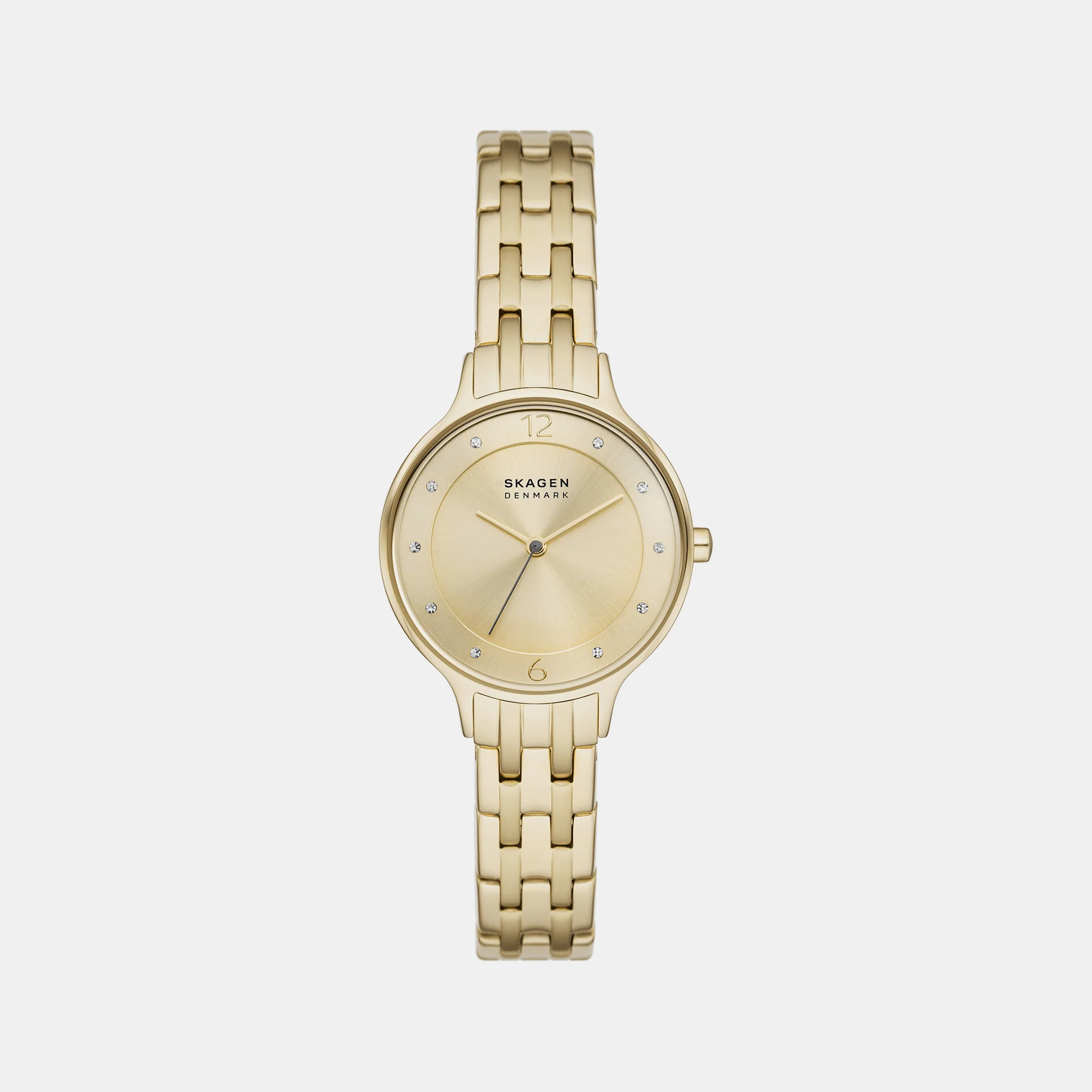 Anita Lille Women Quartz Gold Dial Analog Stainless Steel Watch SKW3127 - Image 8
