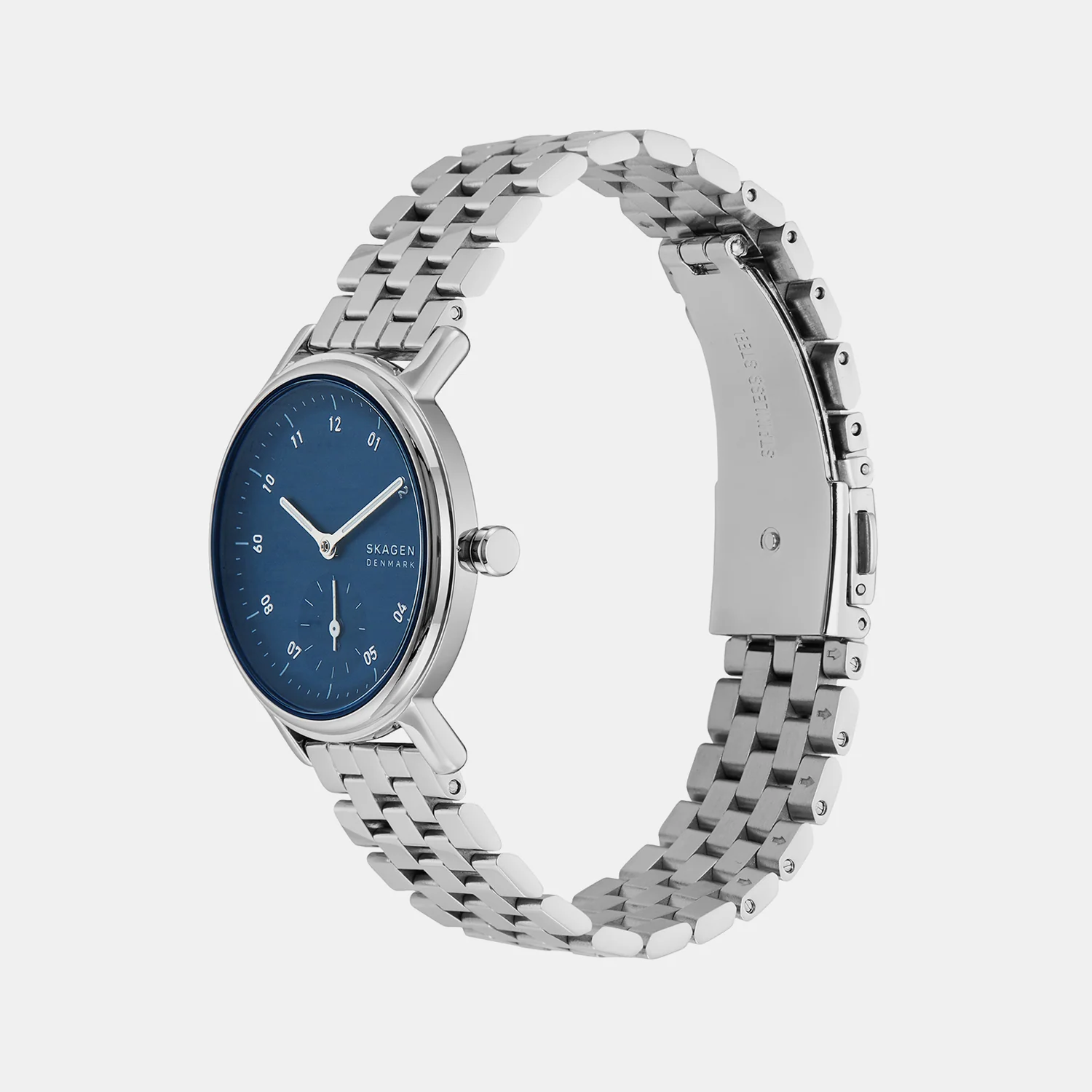 Kuppel Lille Women Quartz Blue Dial Analog Stainless Steel Watch SKW3129 - Image 3