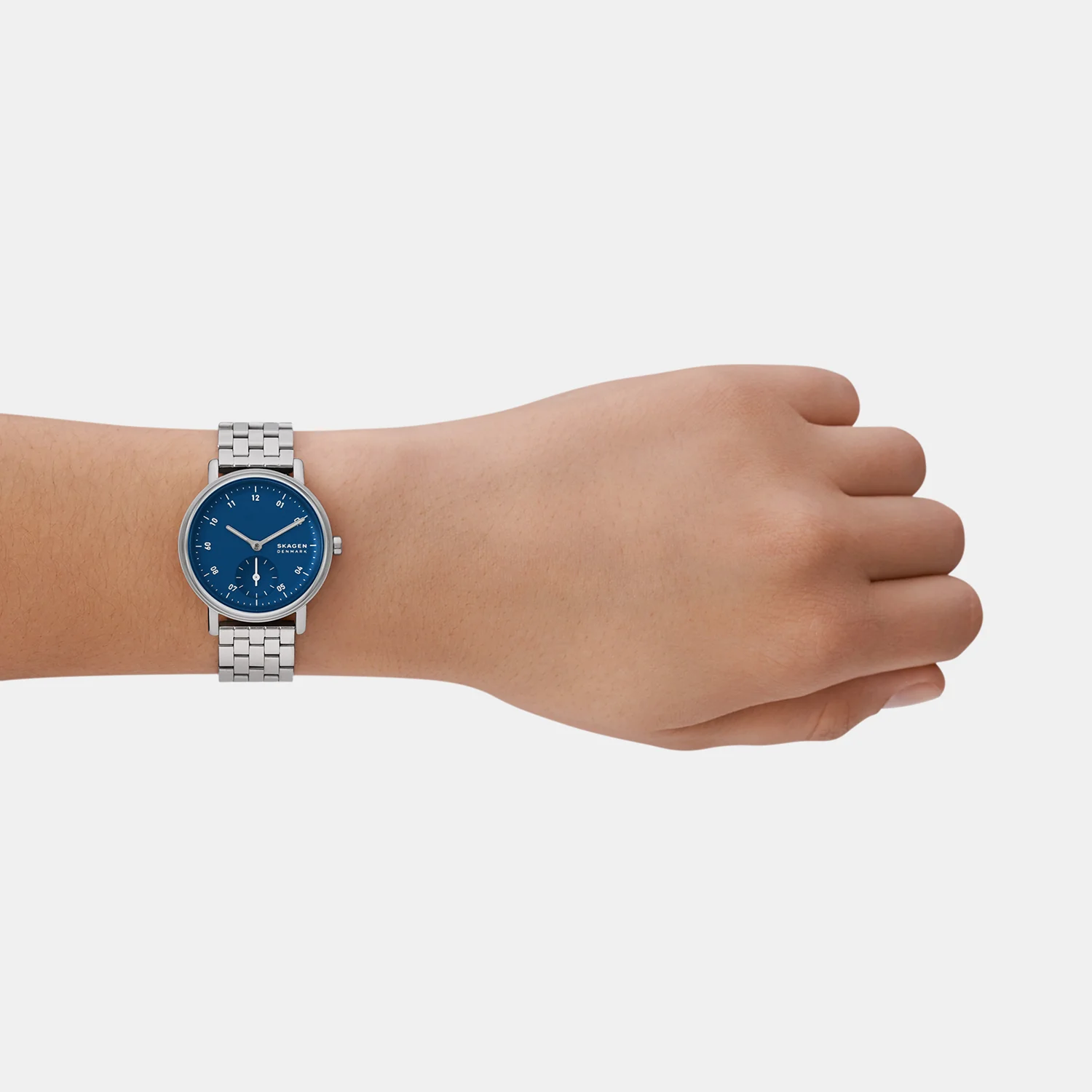 Kuppel Lille Women Quartz Blue Dial Analog Stainless Steel Watch SKW3129 - Image 6