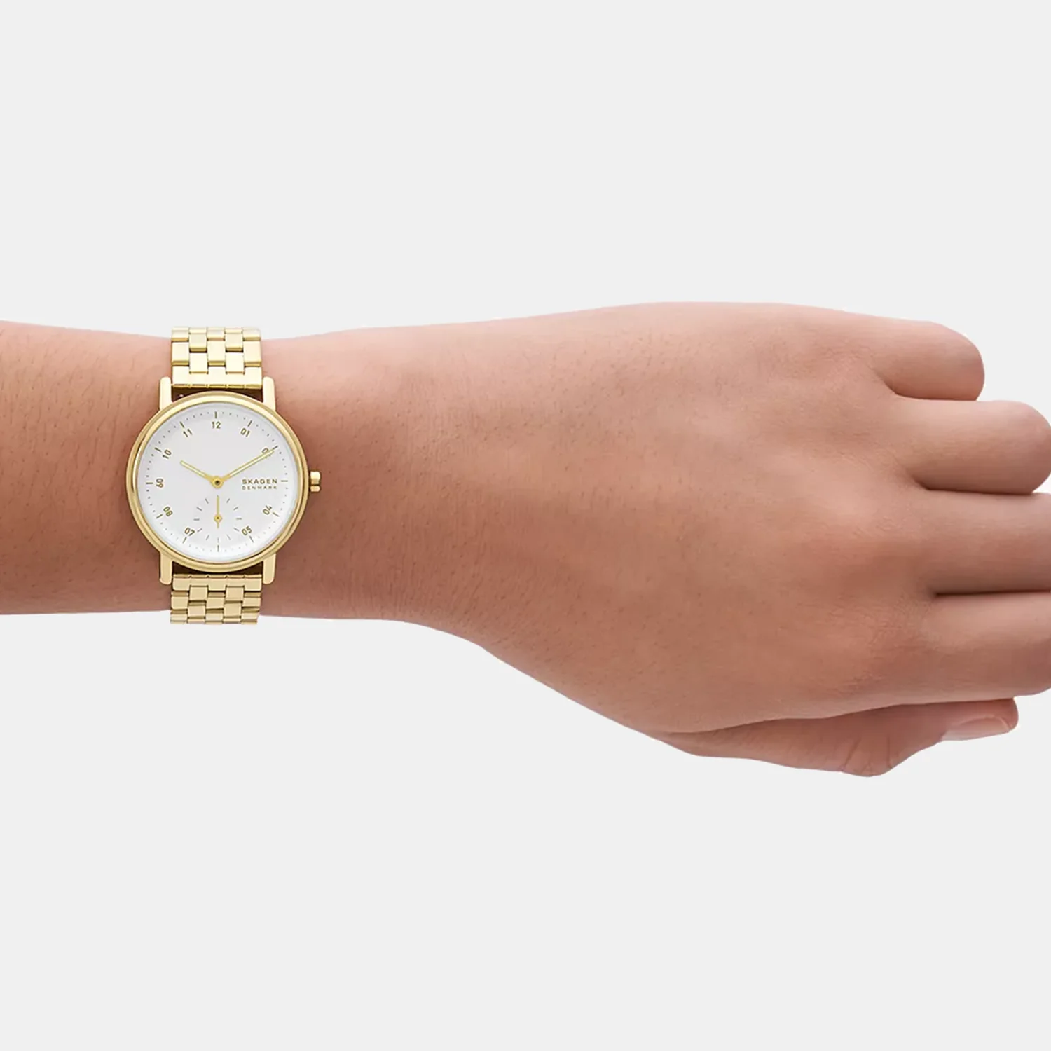 Kuppel Lille Women Quartz White Dial Analog Stainless Steel Watch SKW3102 - Image 4