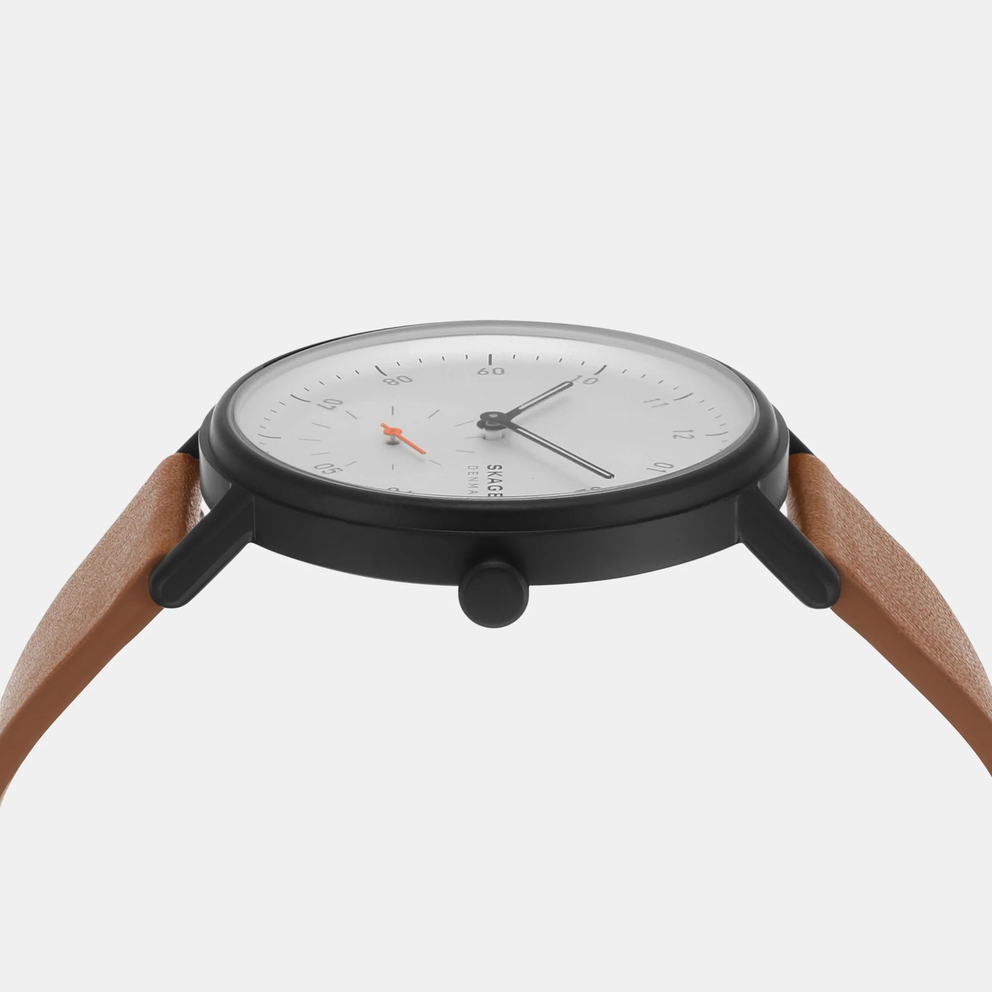 Kuppel Men Quartz White Dial Analog Leather Watch SKW6889 - Image 4