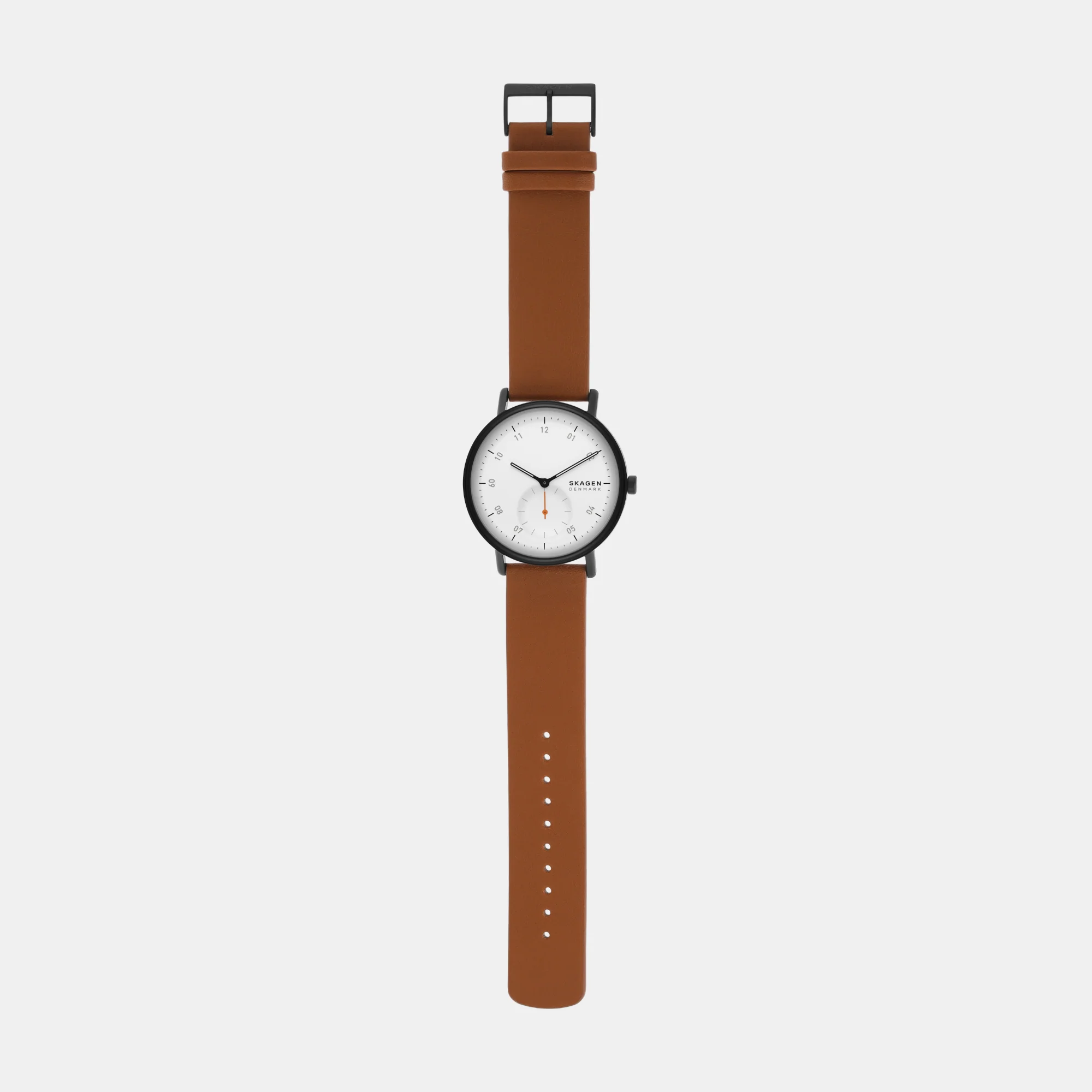 Kuppel Men Quartz White Dial Analog Leather Watch SKW6889 - Image 6