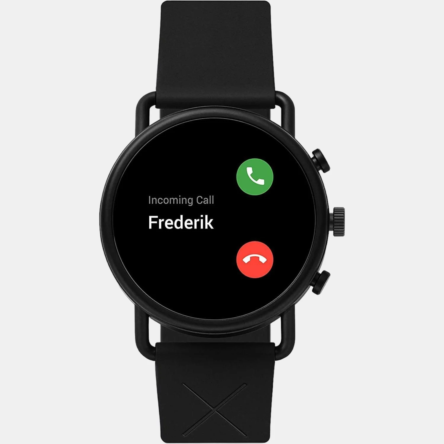 Men Processor Black Dial Digital Silicone Watch SKT5202 - Image 5