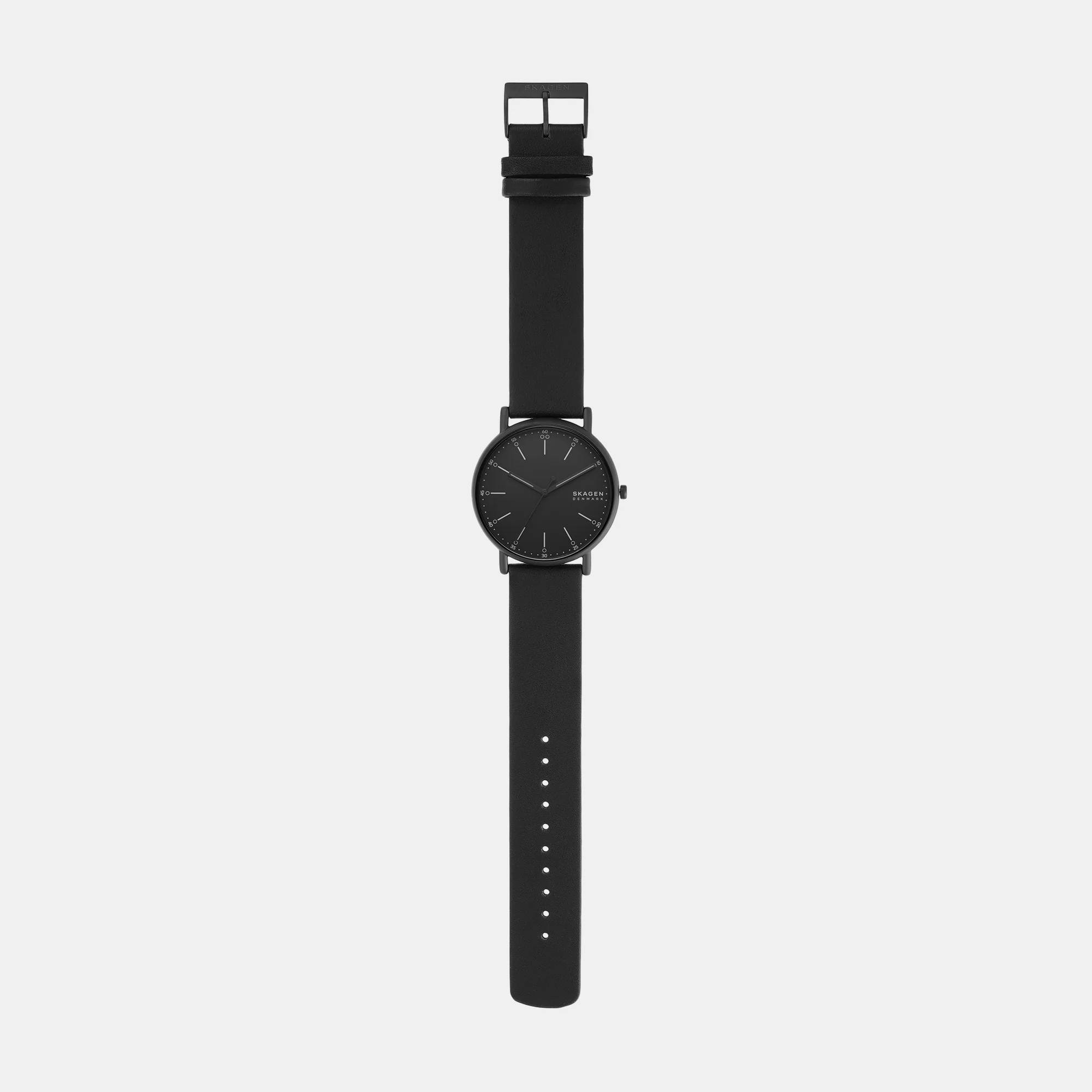 Men Quartz Black Dial Analog Leather Watch SKW6902 - Image 4