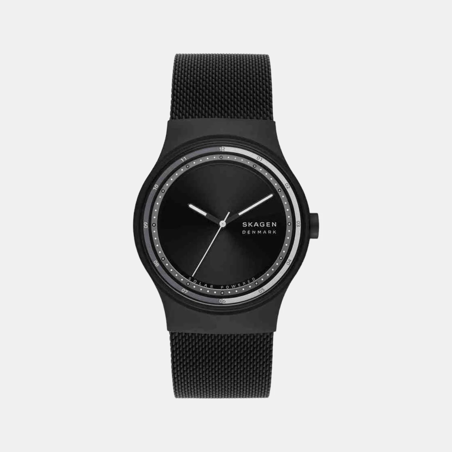 Men Quartz Black Dial Analog Stainless Steel Watch SKW6793