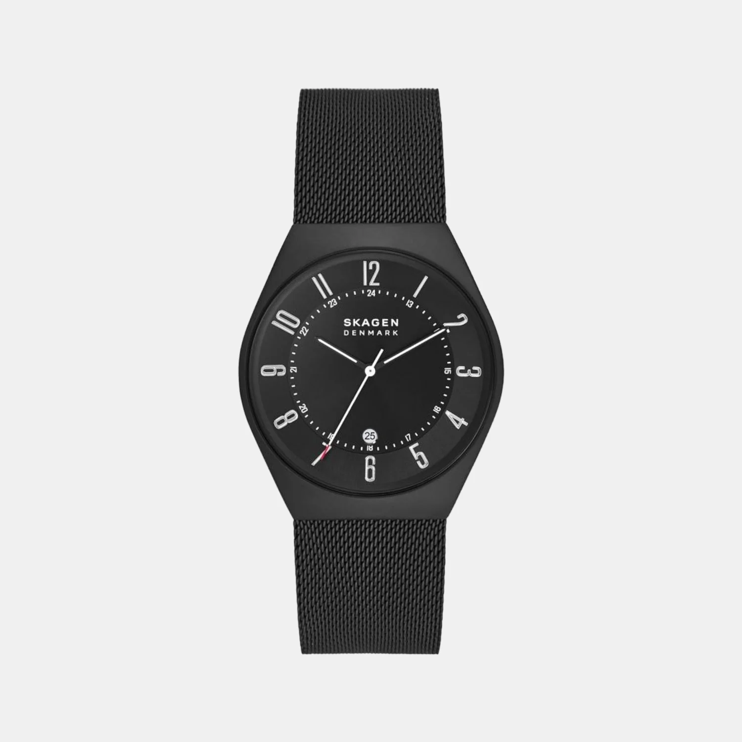 Men Quartz Black Dial Analog Stainless Steel Watch SKW6817