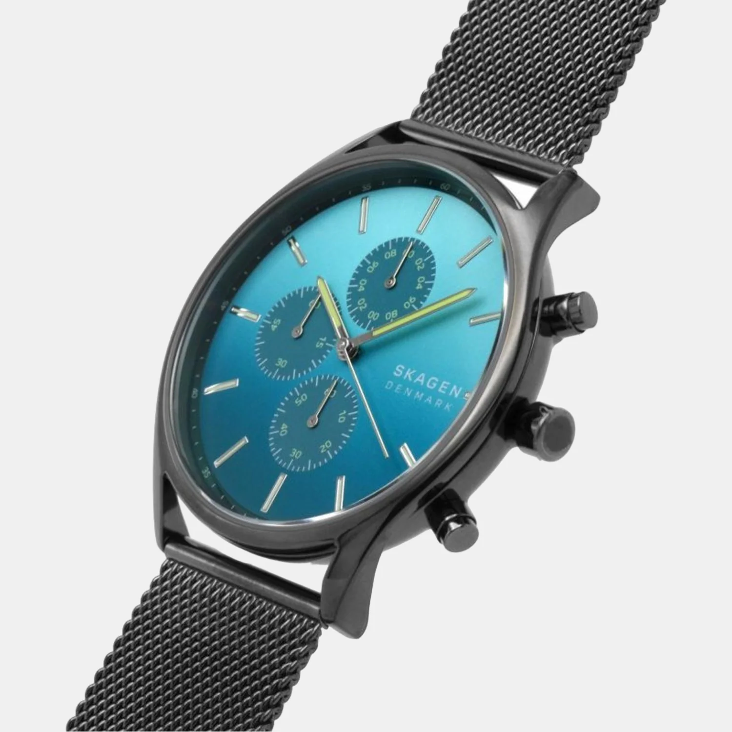 Men Quartz Blue Dial Chronograph Stainless Steel Watch SKW6734 - Image 3