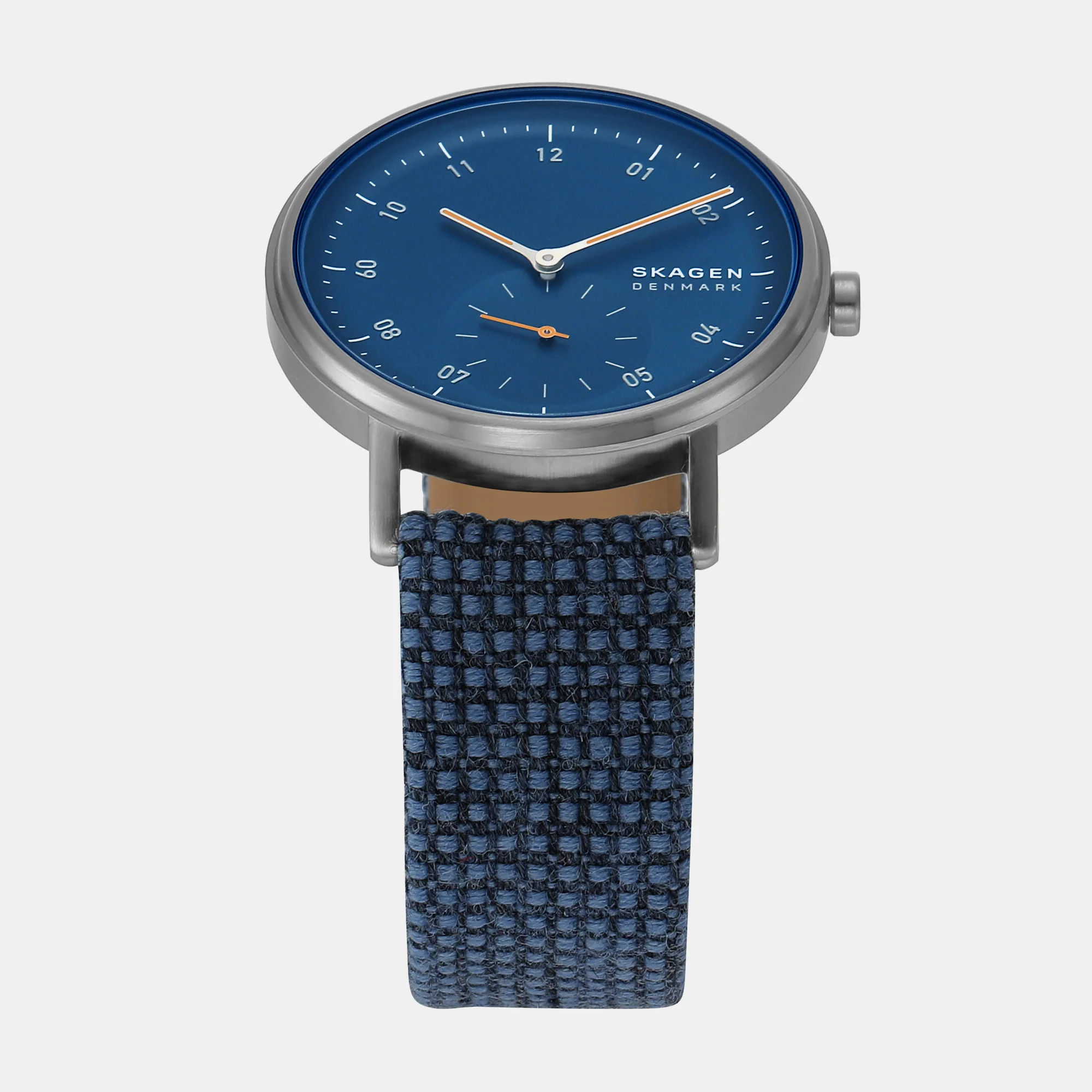 Men Quartz Silver Dial Analog Fabric Watch SKW6894 - Image 5