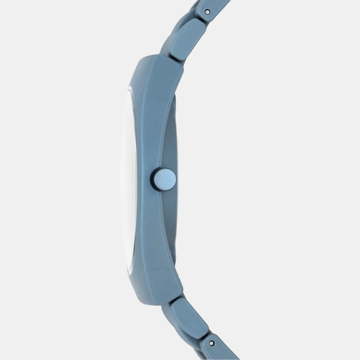 Men Solar Blue Dial Analog Plastic Watch SKW6812 - Image 3