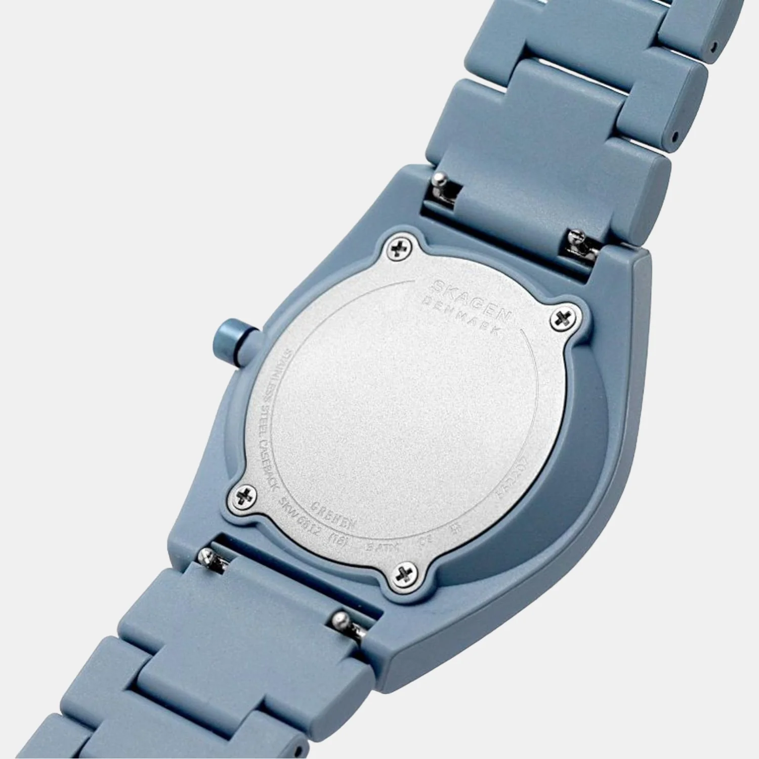 Men Solar Blue Dial Analog Plastic Watch SKW6812 - Image 6