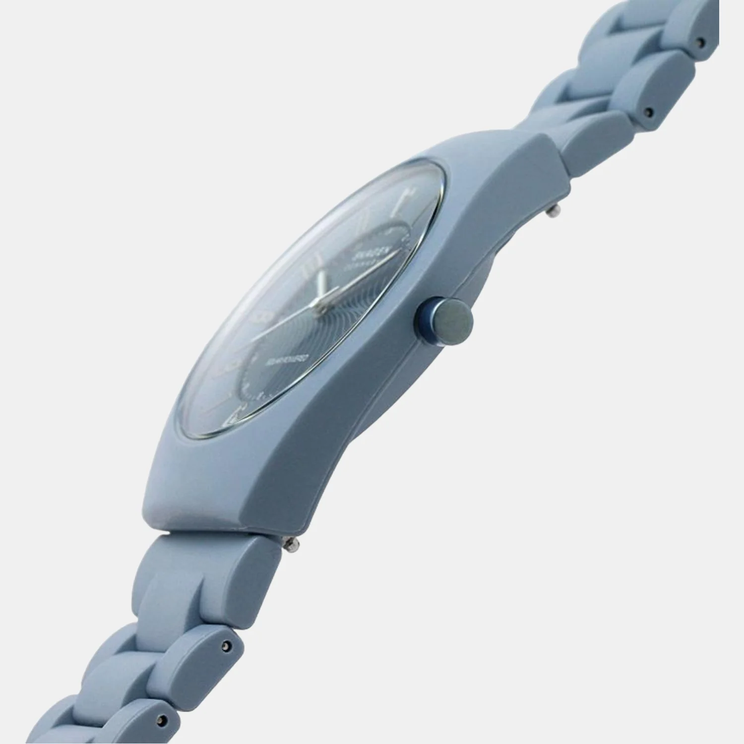 Men Solar Blue Dial Analog Plastic Watch SKW6812 - Image 7