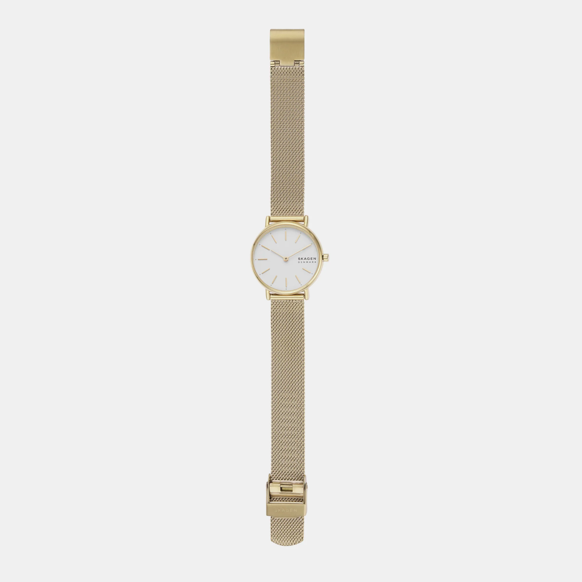 Signatur Lille Women Quartz White Dial Analog Mesh Watch SKW2693 - Image 11