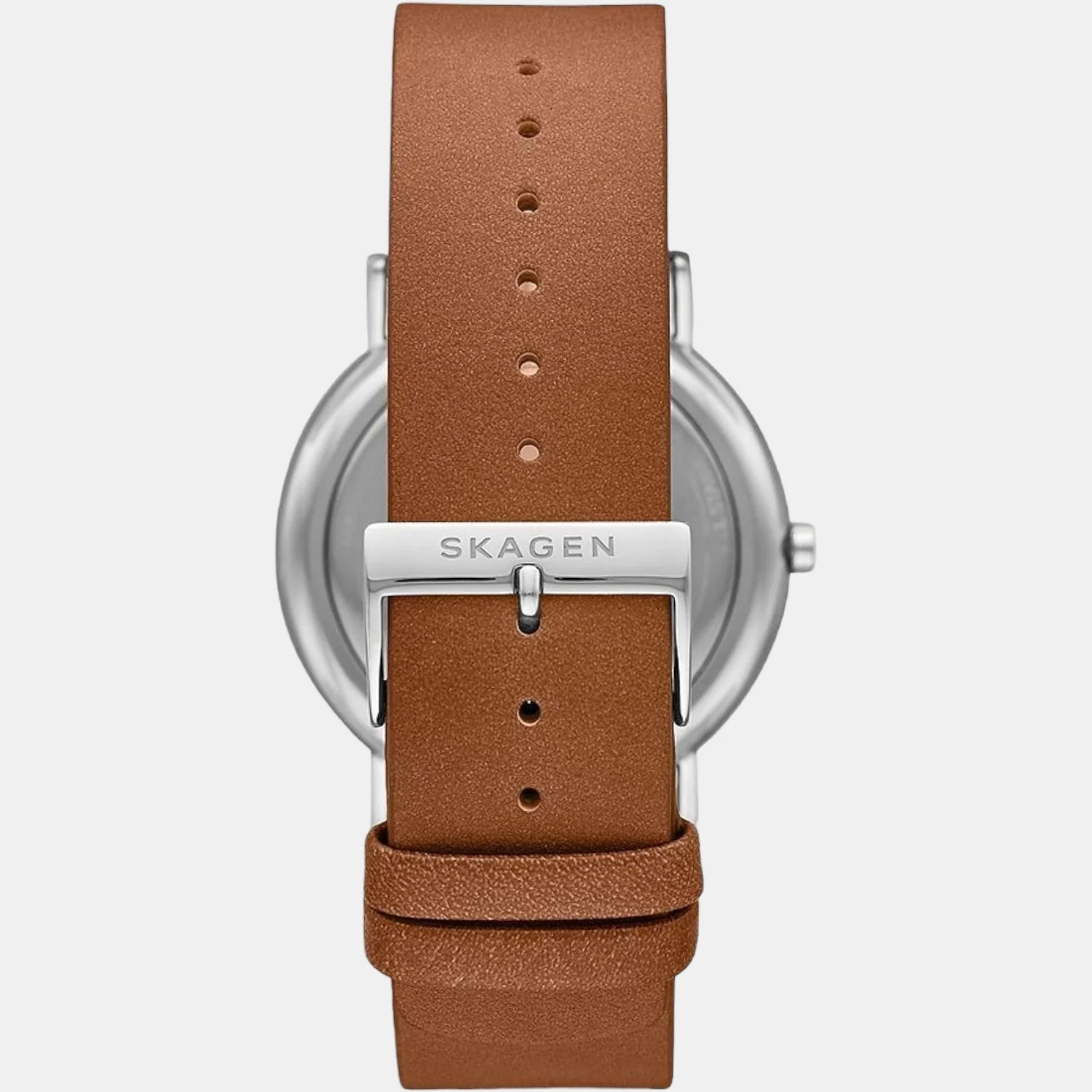 Signatur Men Quartz Grey Dial Analog Leather Watch SKW6578 - Image 3