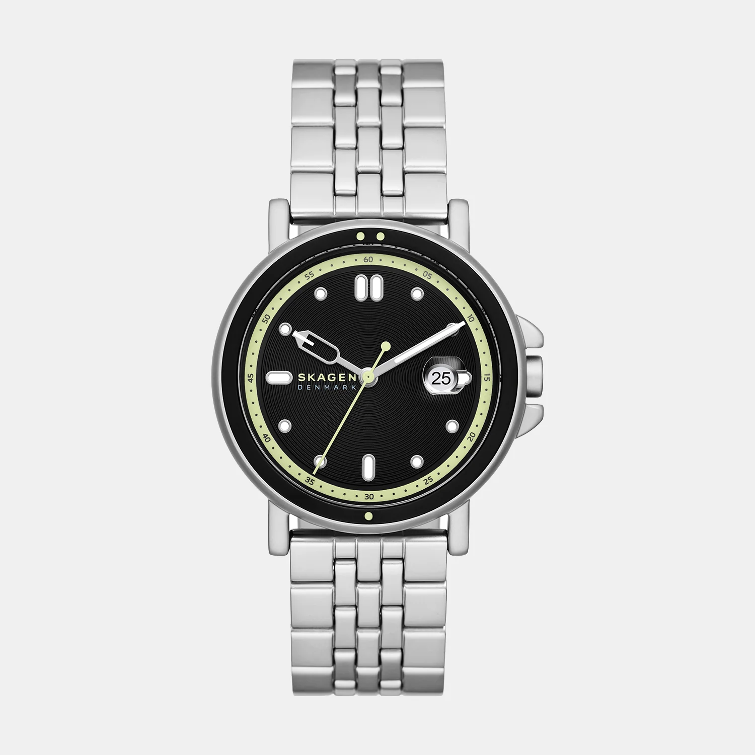 Signatur Sport Men Quartz Black Dial Analog Stainless Steel Watch SKW6919