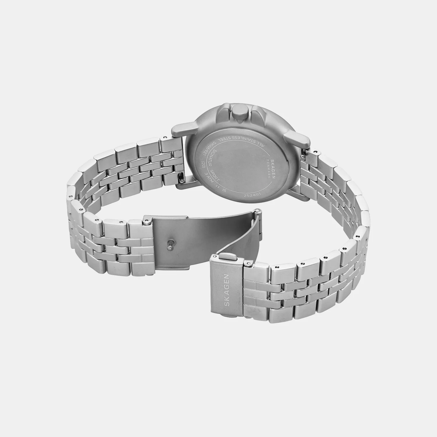 Signatur Sport Men Quartz Black Dial Analog Stainless Steel Watch SKW6919 - Image 5