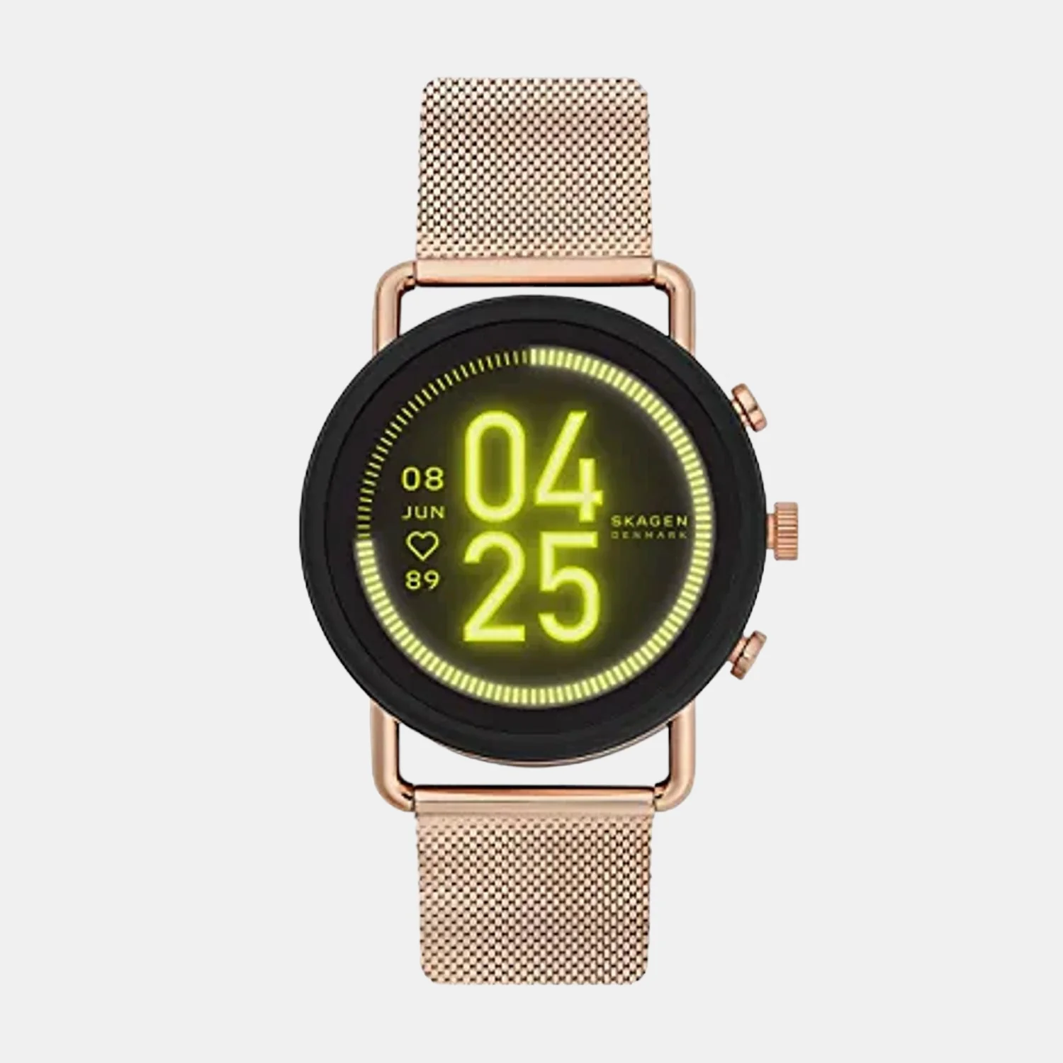 Women Processor Black Dial Digital Stainless Steel Watch SKT5204 - Image 2