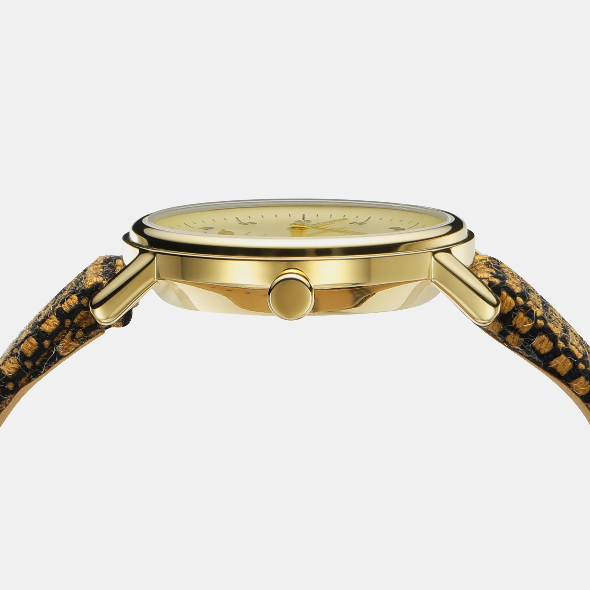 Women Quartz Beige Dial Analog Fabric Watch SKW3106 - Image 3