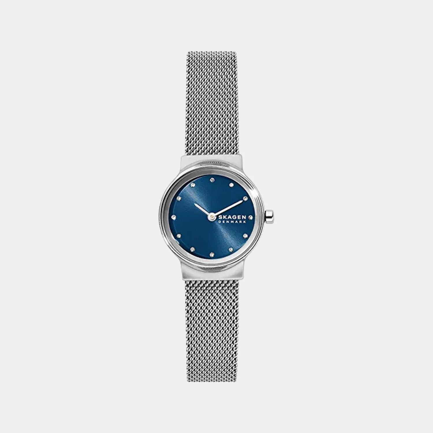 Women Quartz Blue Dial Analog Stainless Steel Watch SKW2920